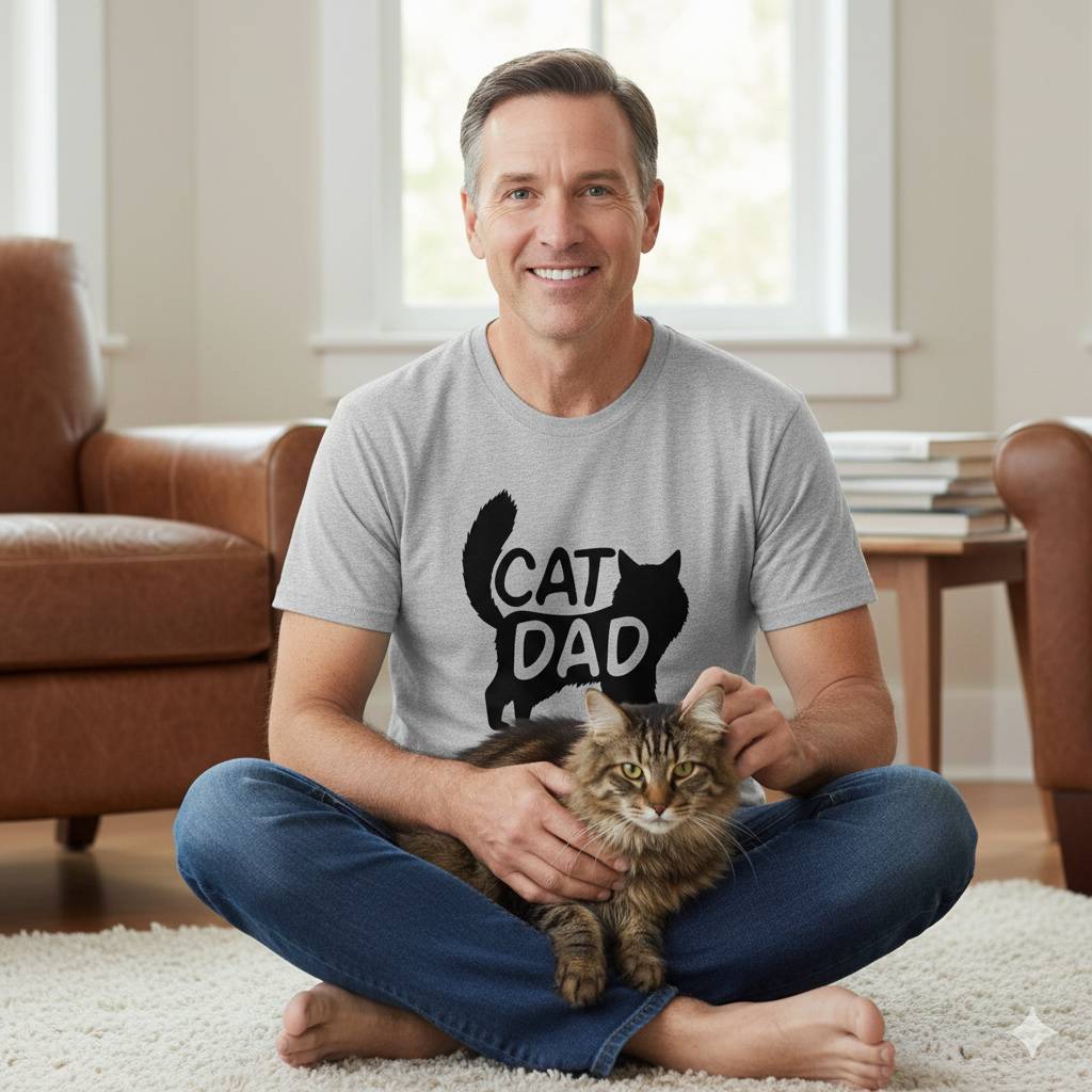 Cat Dad Graphic Cat Dad Graphic
