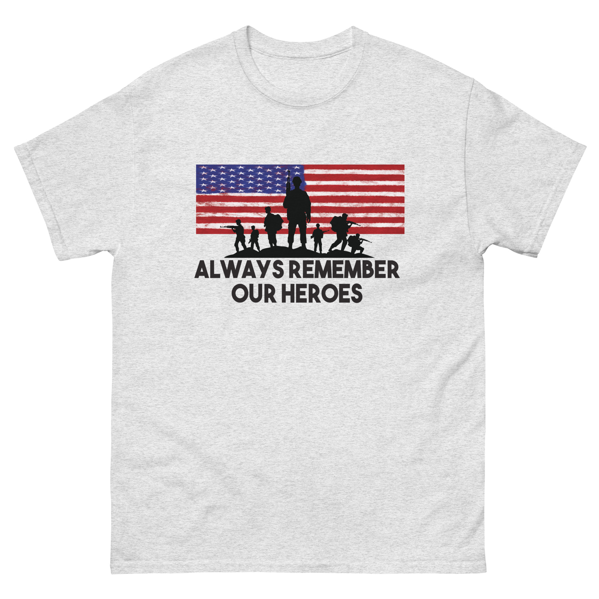 Always Remember Our Heroes Tribute Shirt