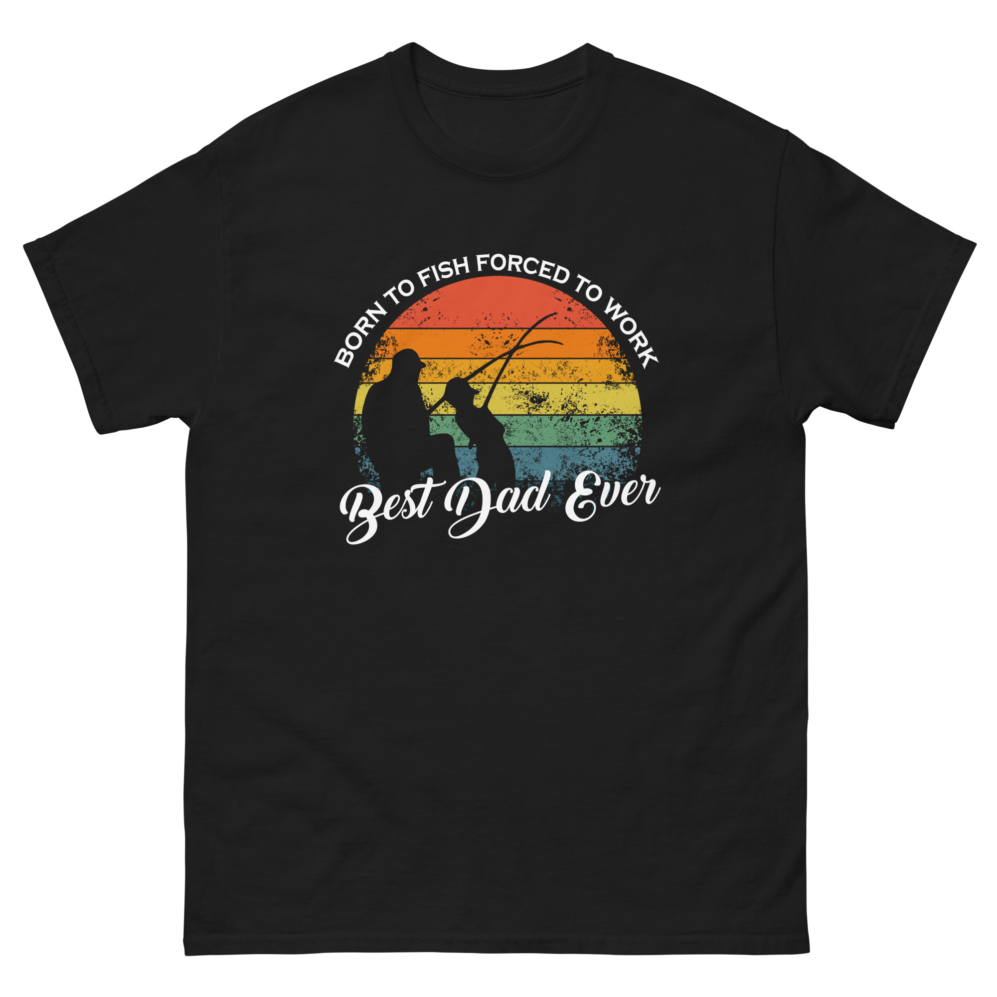 best dad fishing t-shirt with quote
