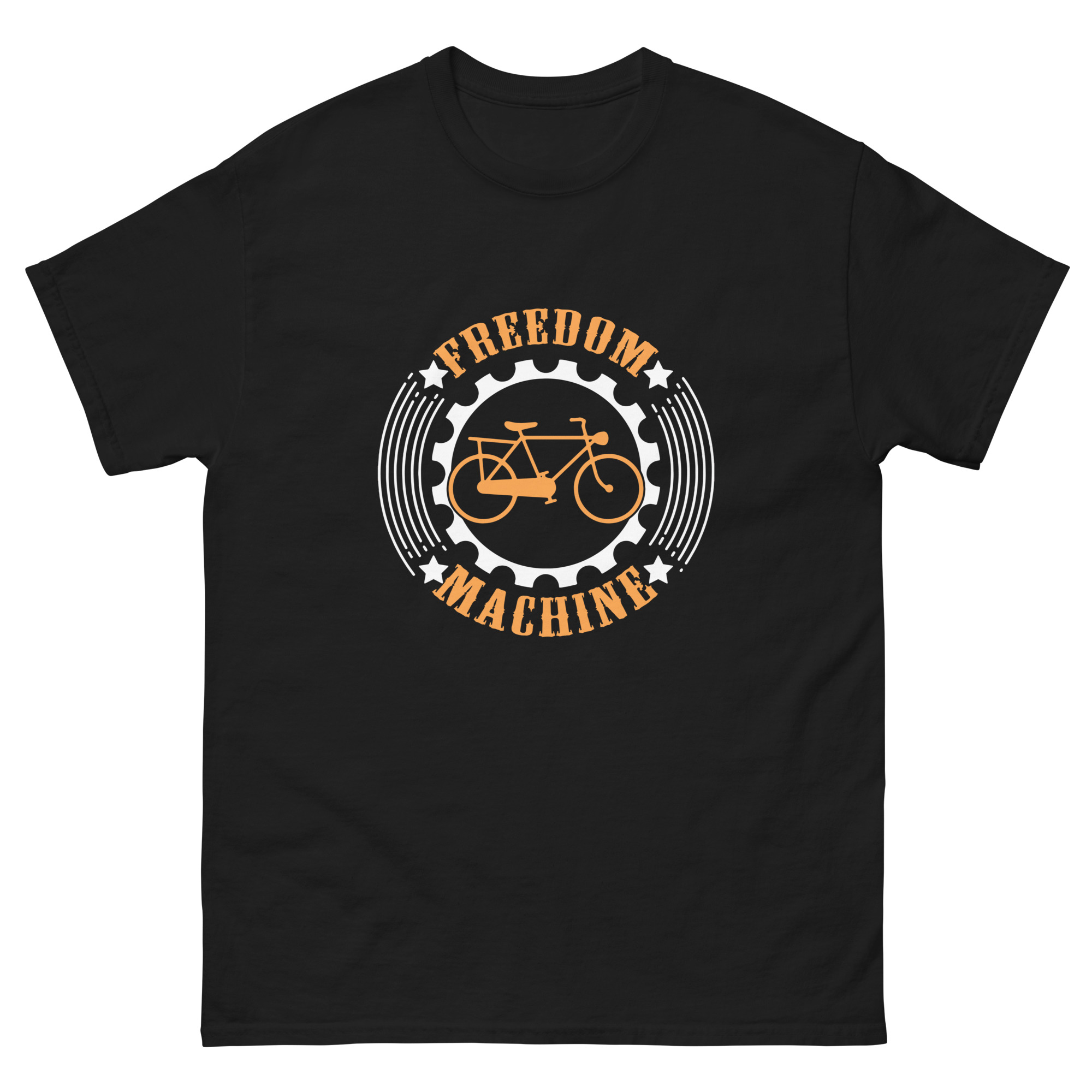 Freedom machine vintage bicycle gear shirt