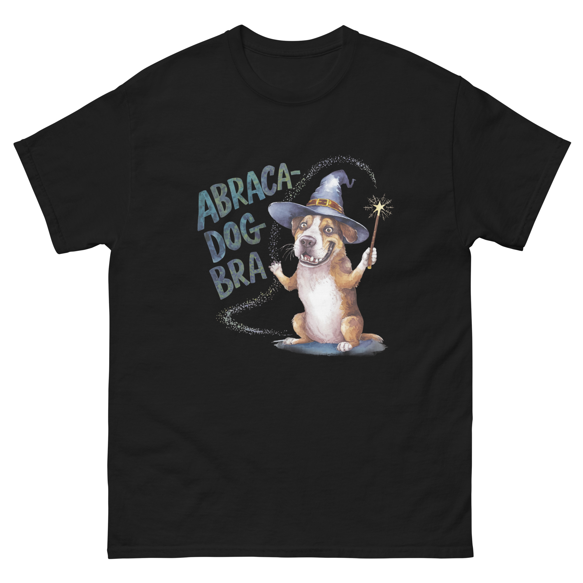 abracadogbra wizard dog shirt