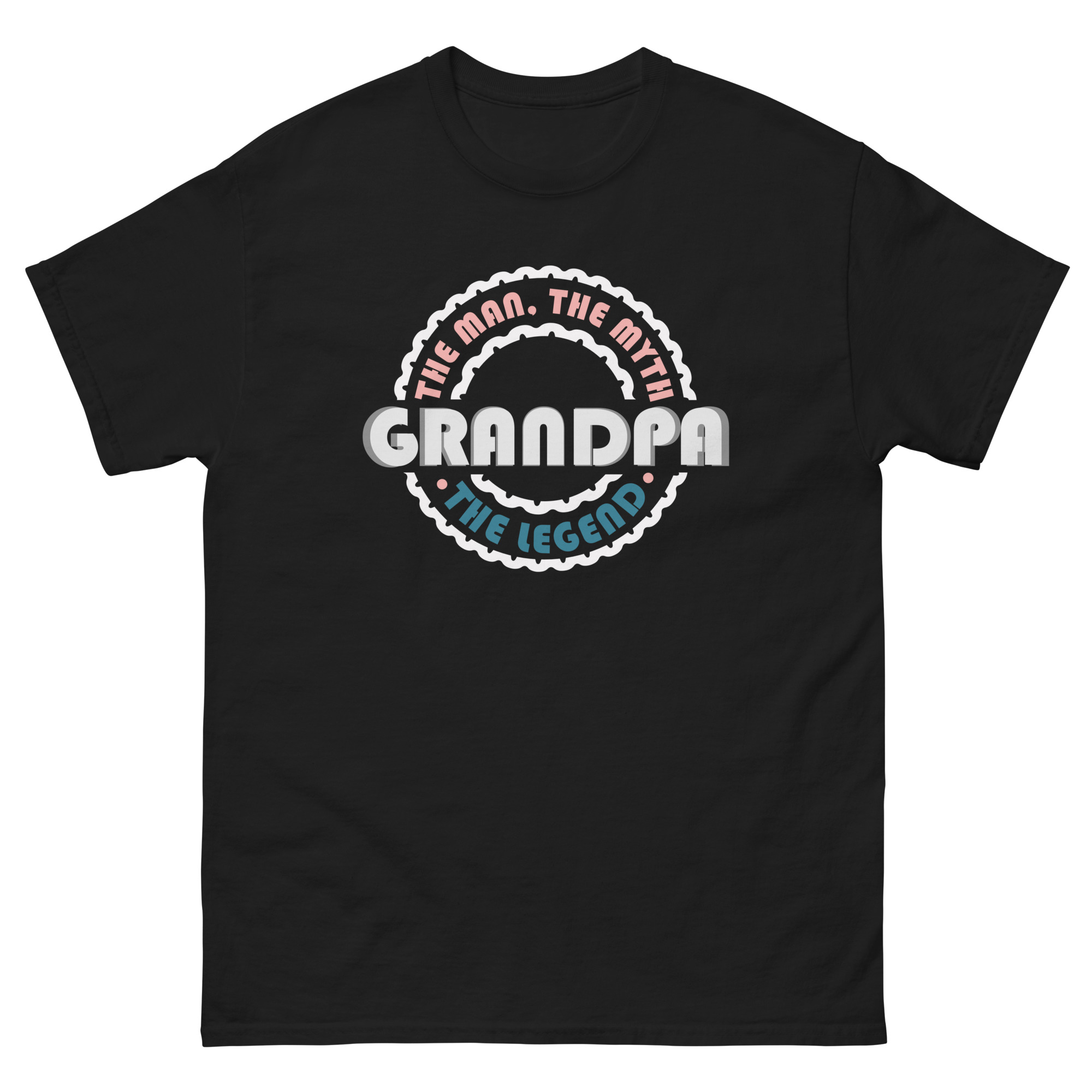 retro graphic tee for grandpa