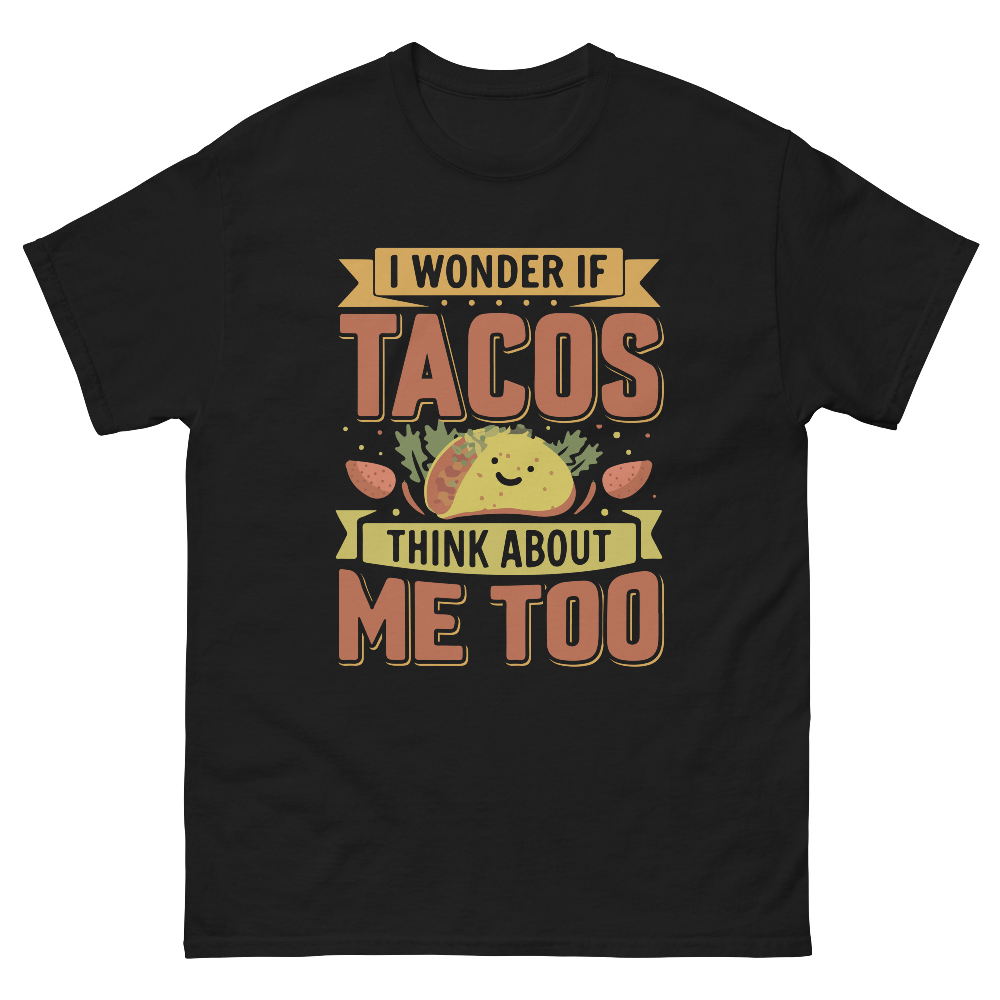 Cute taco graphic t-shirt for Cinco de Mayo