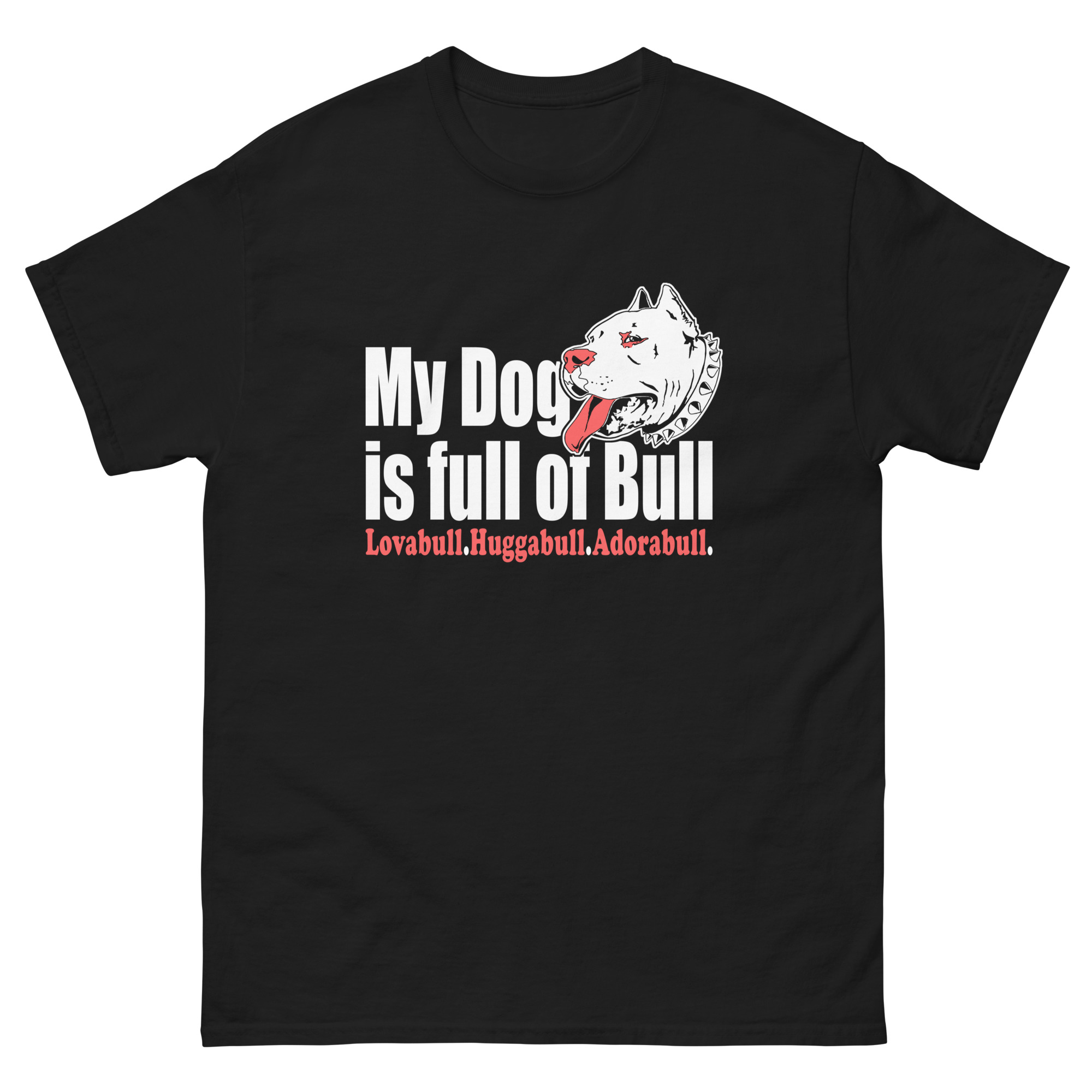 funny pit bull t-shirt with dog pun