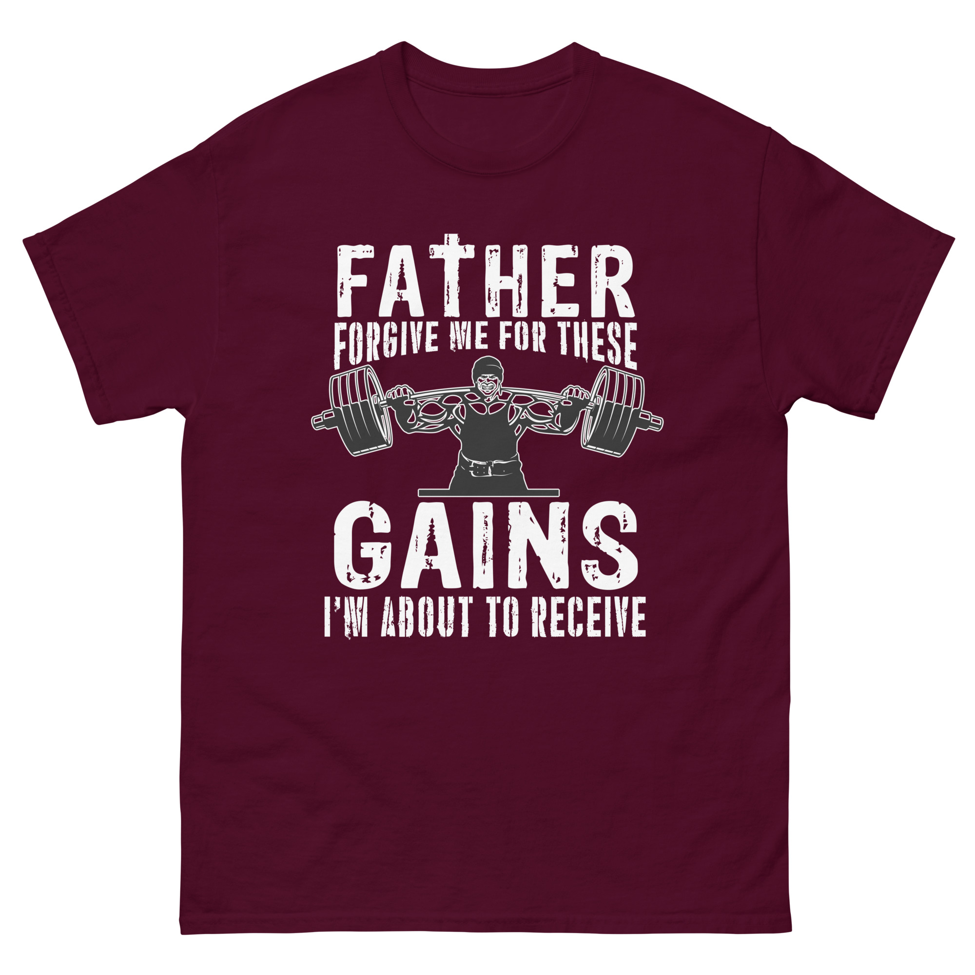 unisex-classic-tee-maroon-front-6879a443b2117.jpg