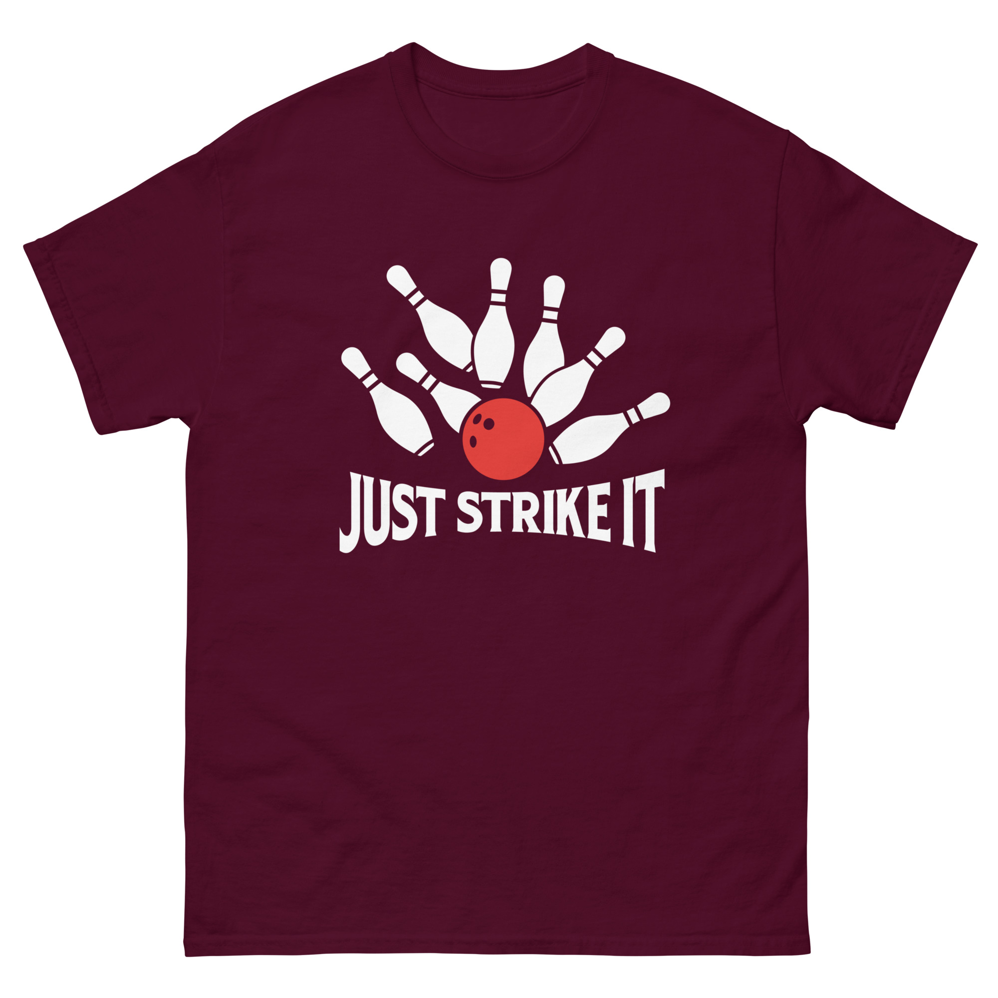 unisex-classic-tee-maroon-front-687c68a16036a.jpg
