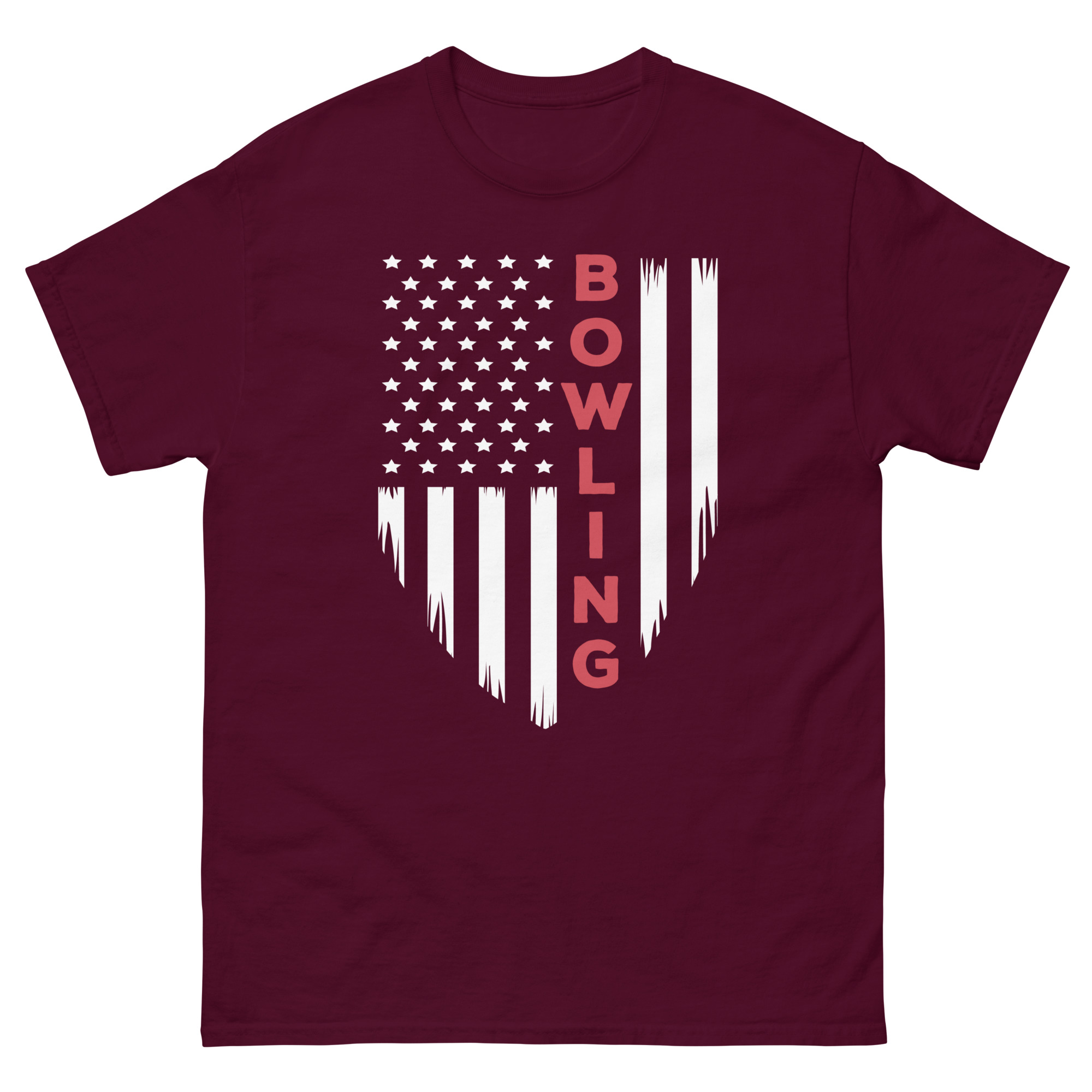 unisex-classic-tee-maroon-front-687c6e1af140f.jpg