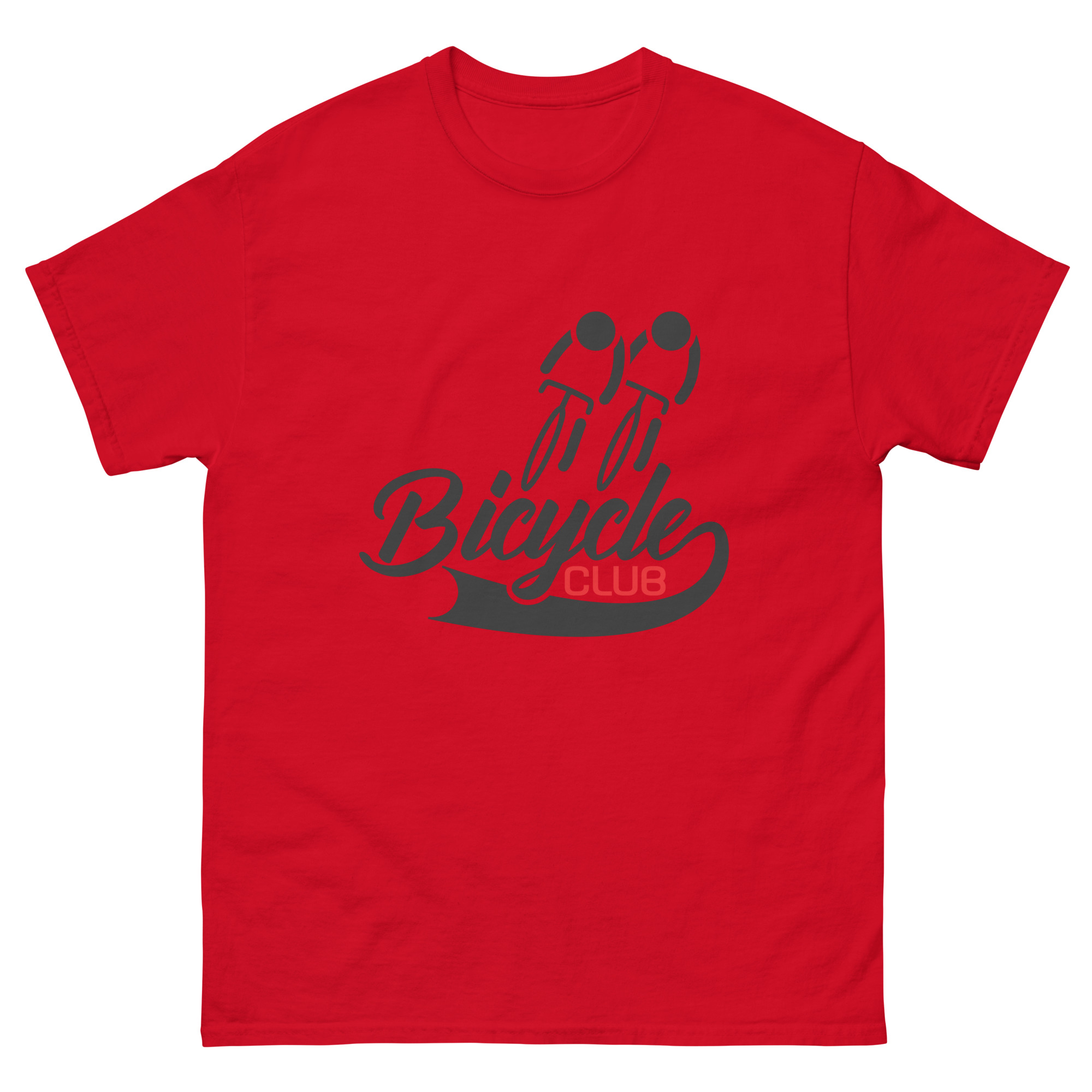Bicycle Club T-Shirt with cyclists graphic