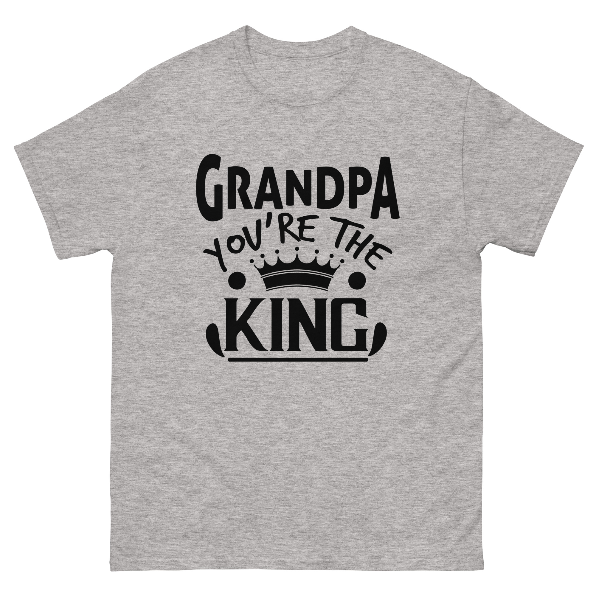 grandpa crown t-shirt design