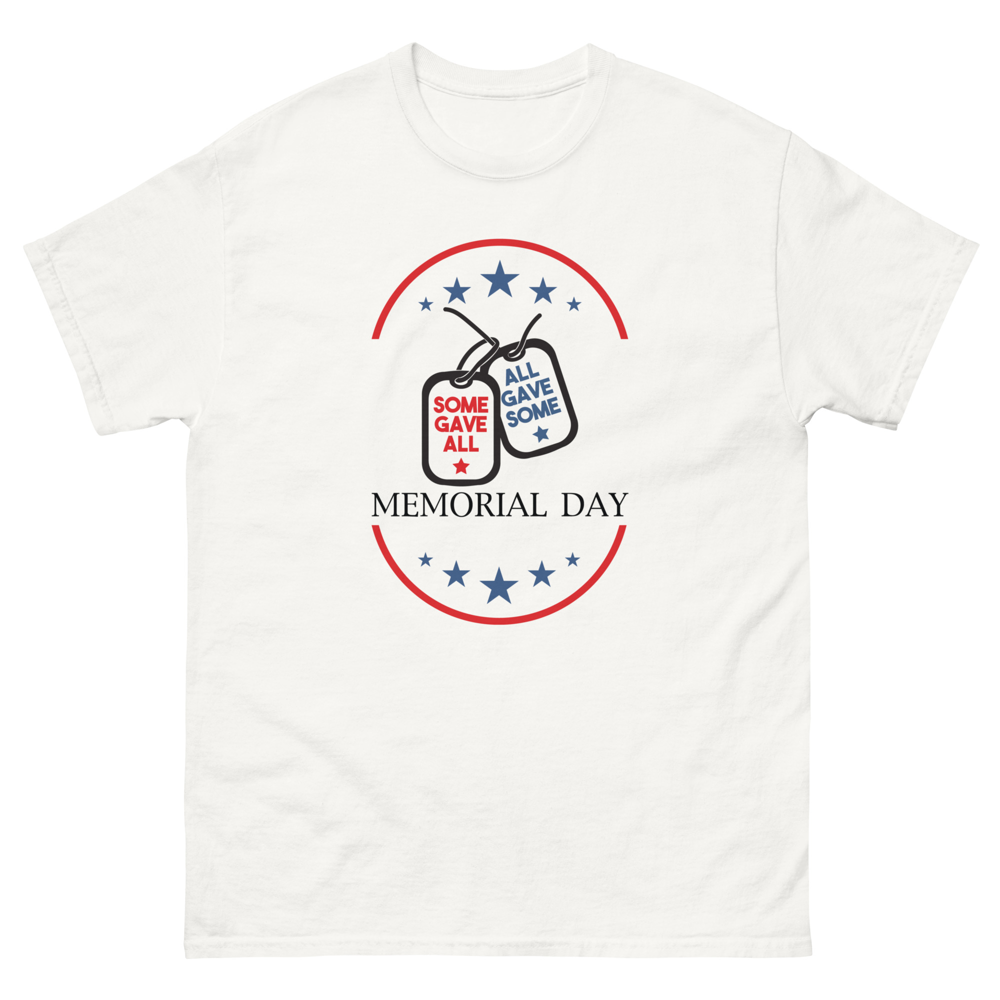 All Gave Some dog tag Memorial Day shirt