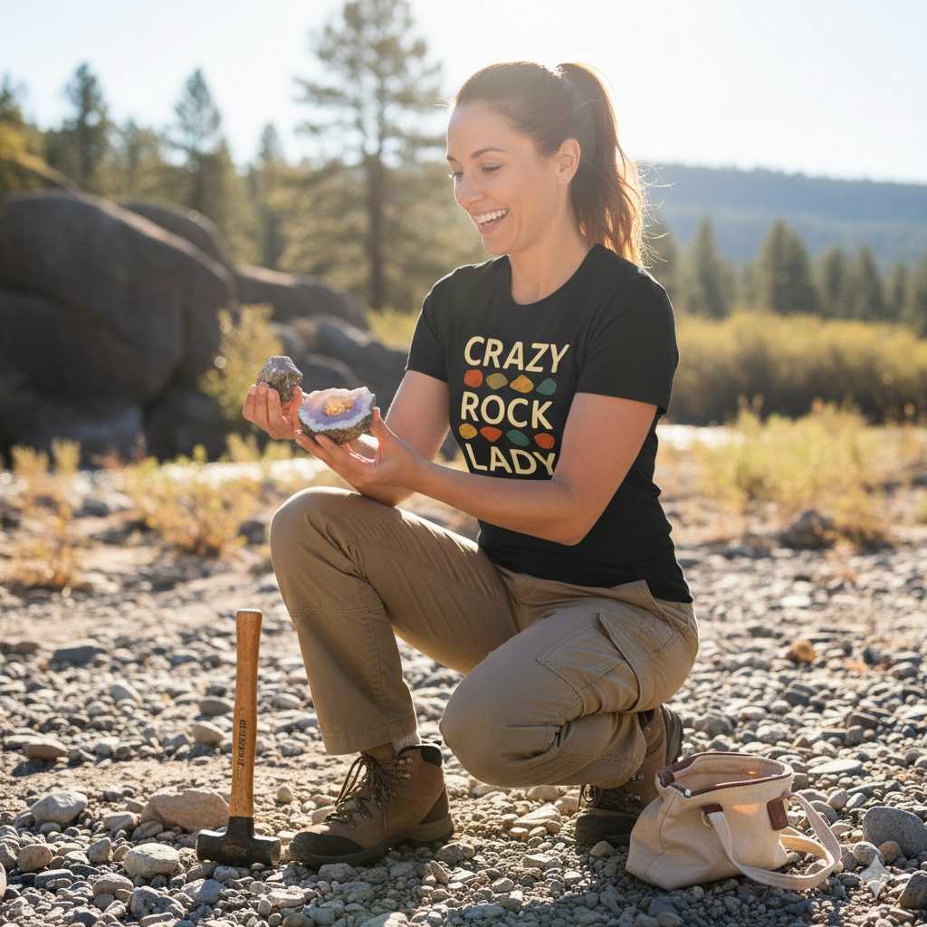 Crazy Rock Lady Shirt Crazy Rock Lady Shirt