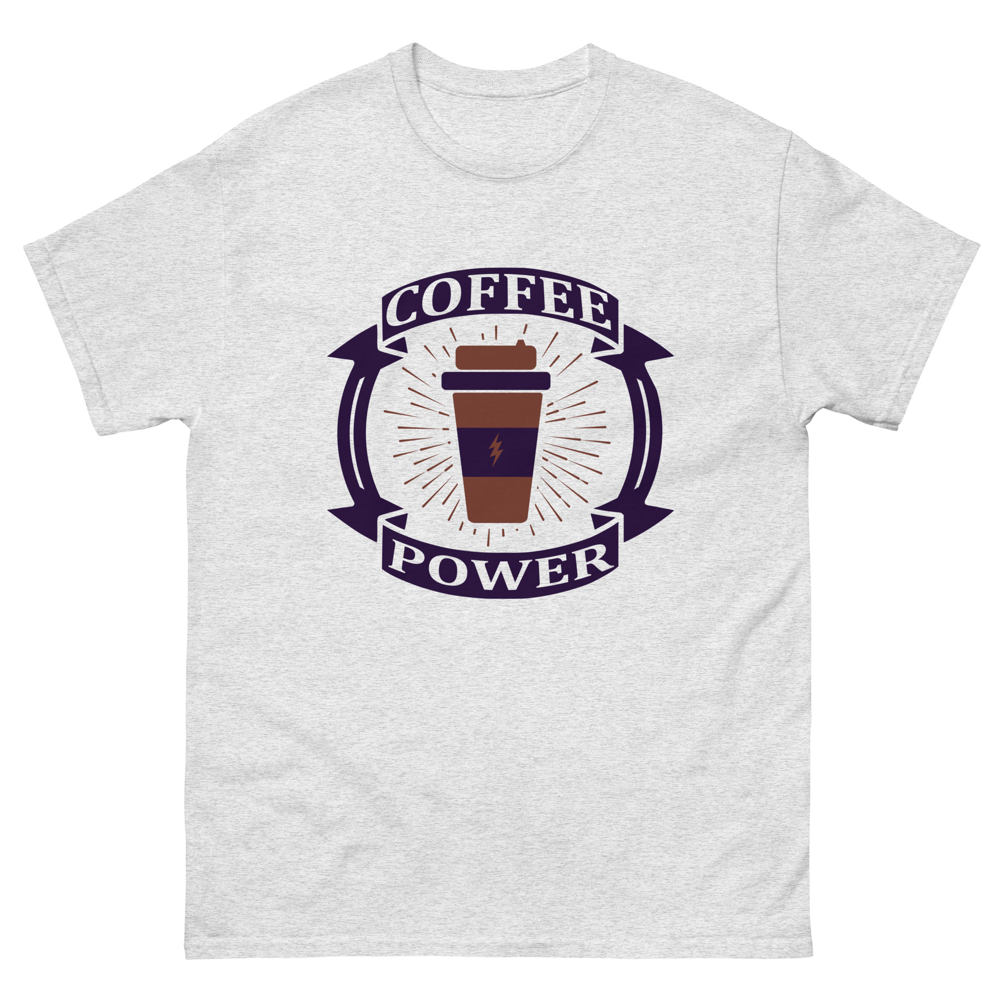 Coffee Power Graphic T-Shirt Design
