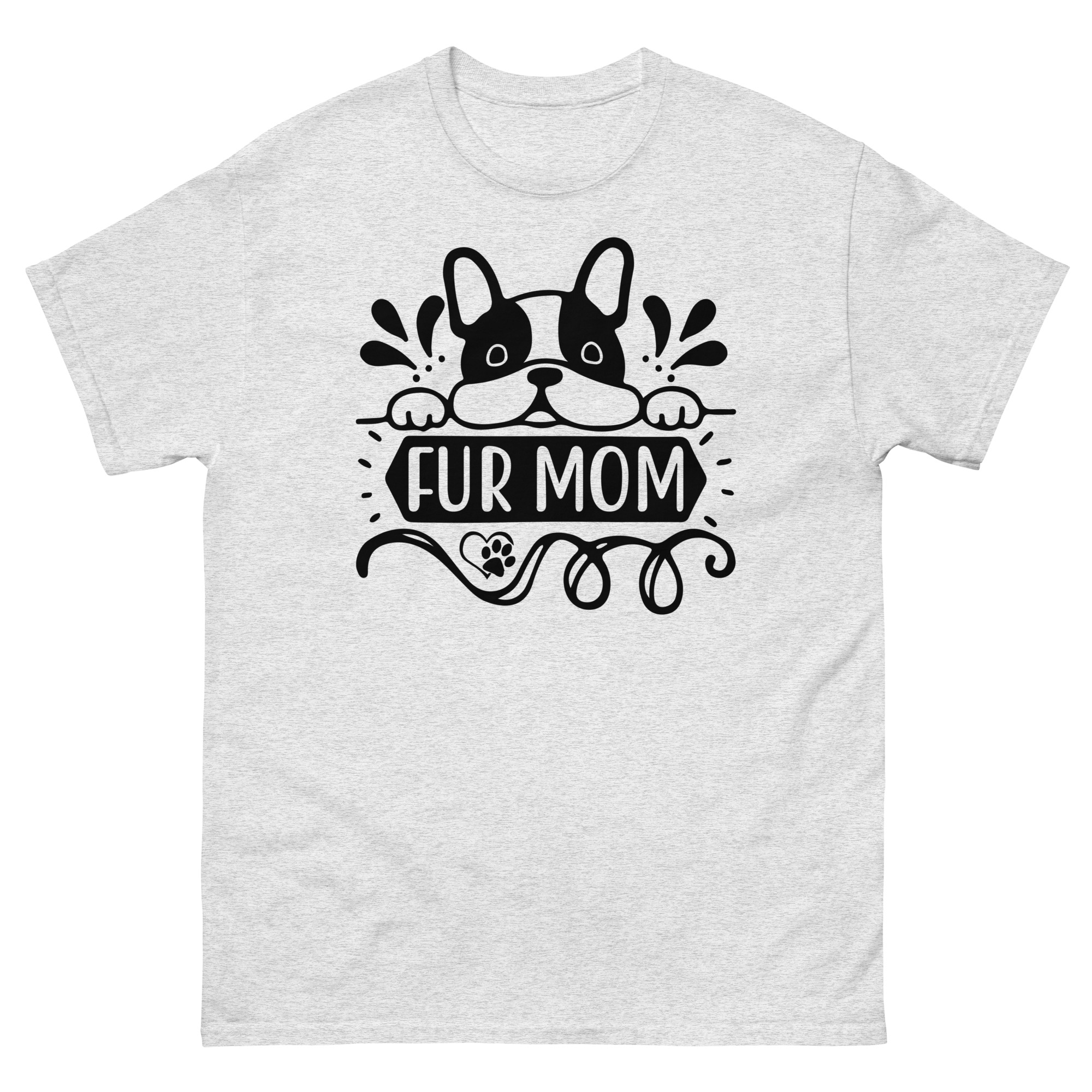 fur mom french bulldog shirt