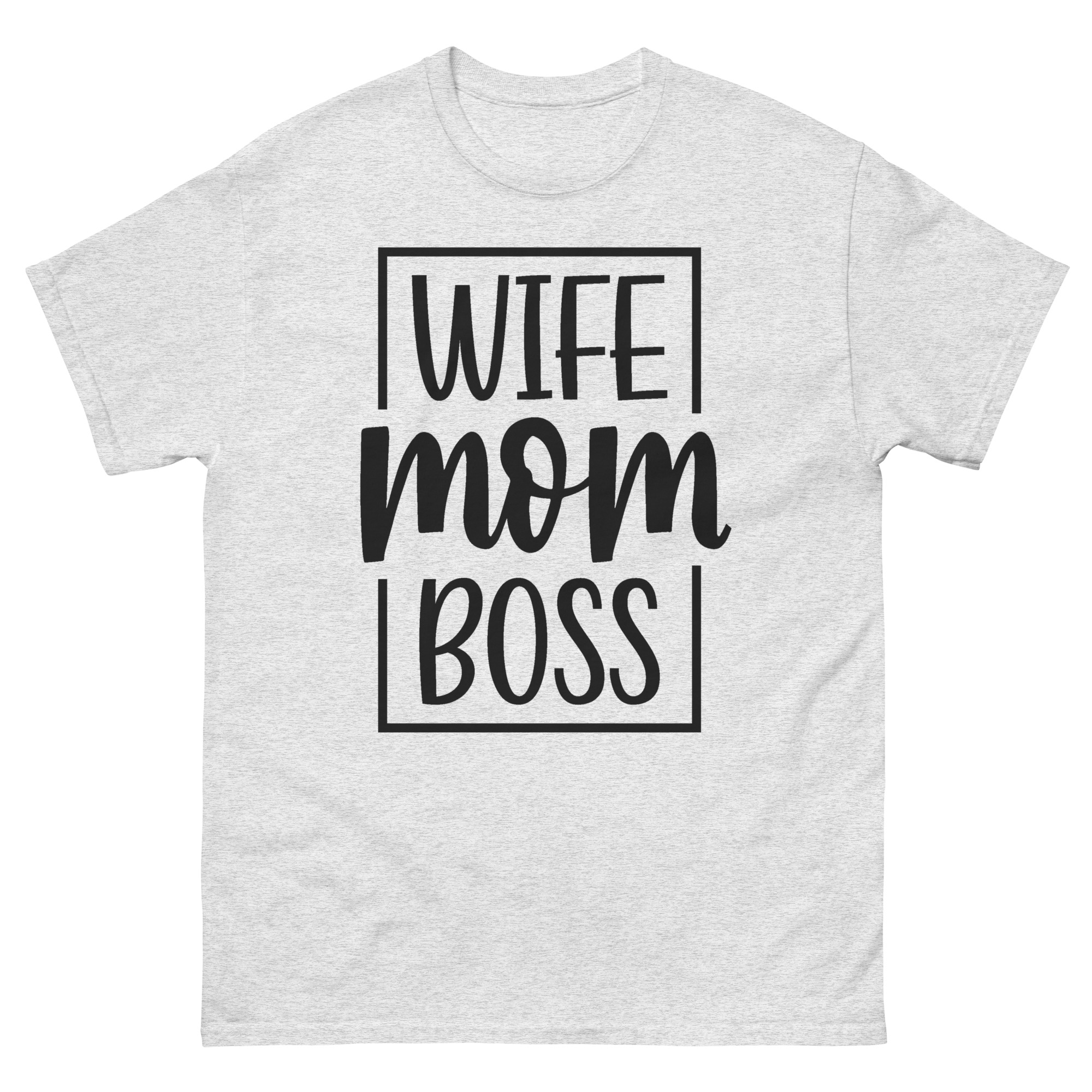 Wife Mom Boss Shirt Empowered Mom Gift