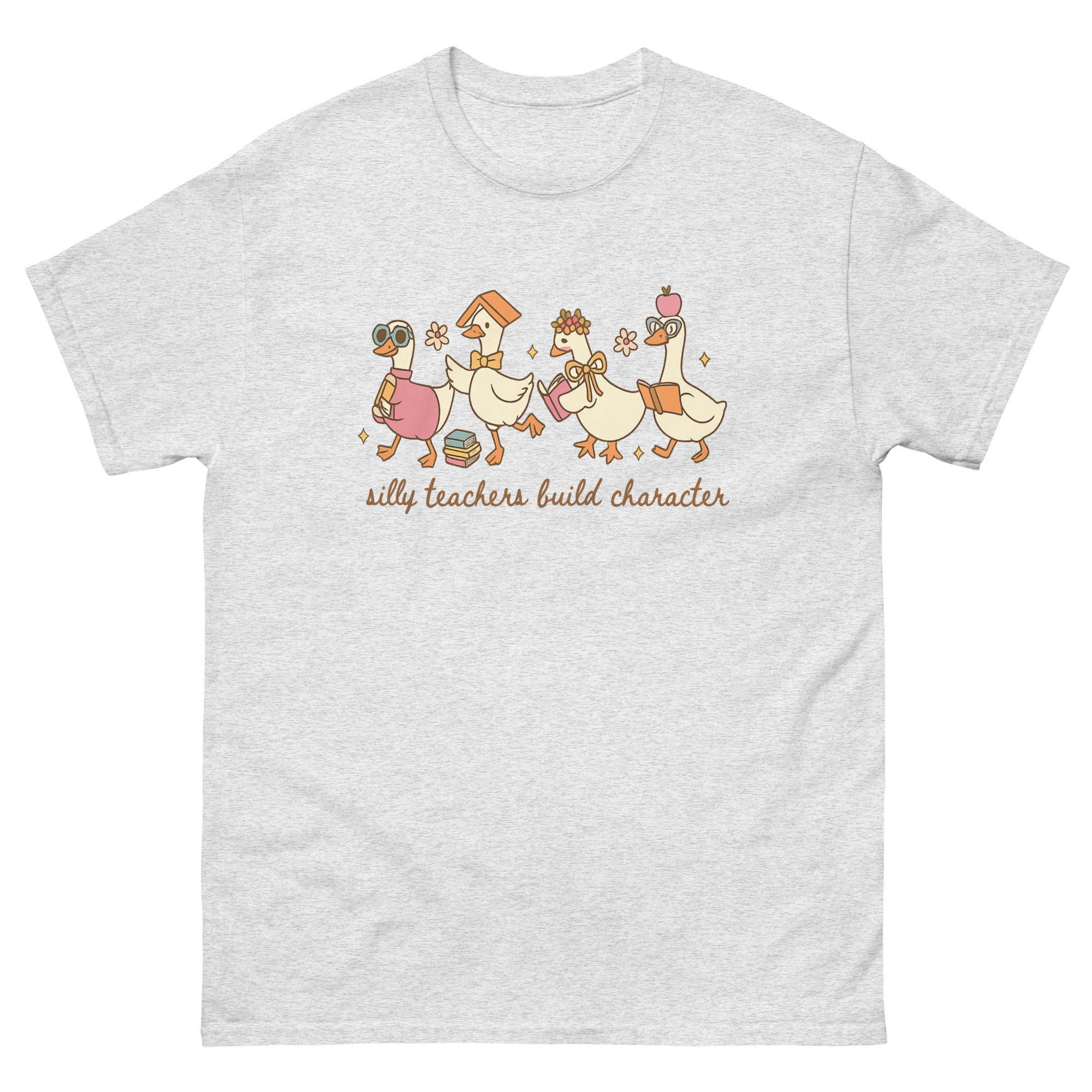 silly teachers build character shirt