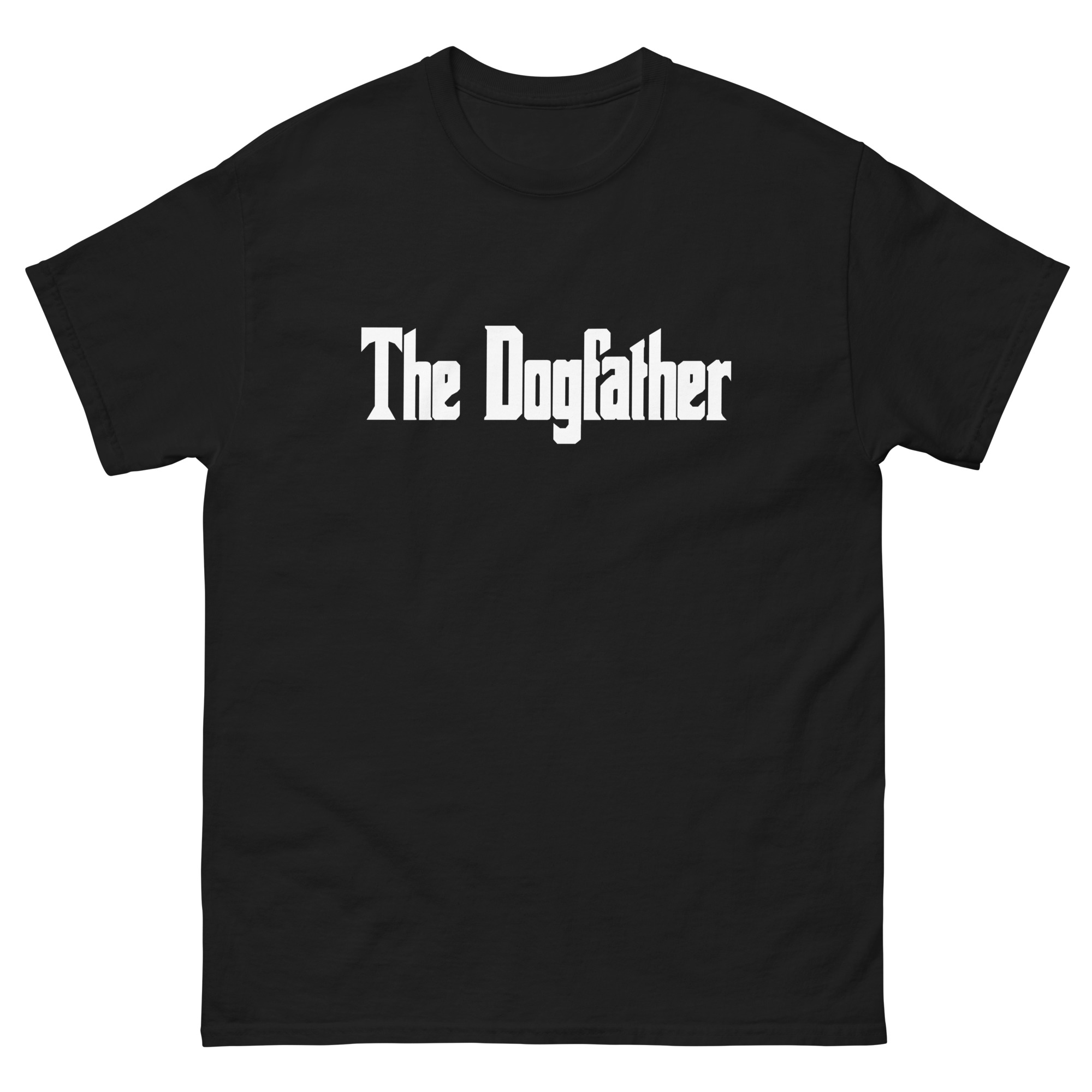 the dogfather shirt Funny Dog Dad Shirt parody design