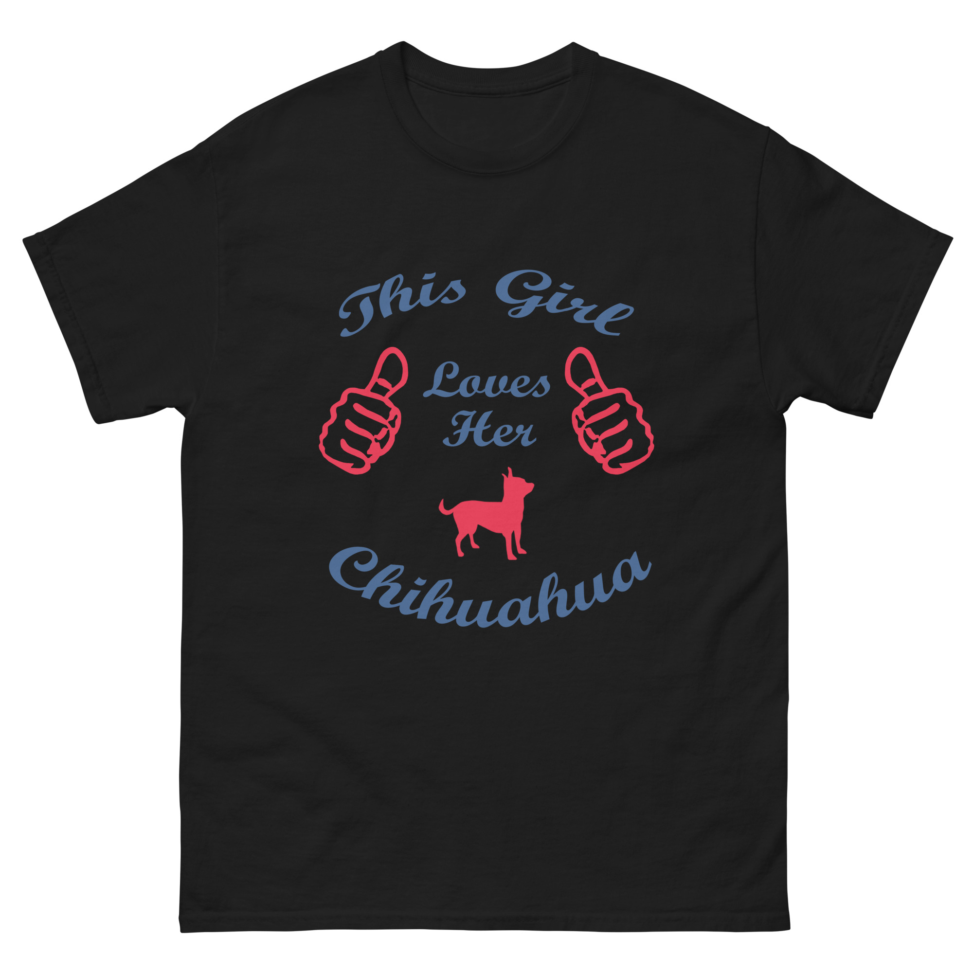 Chihuahua Girl Shirt – Cute Dog Lover Tee for Women & Teens