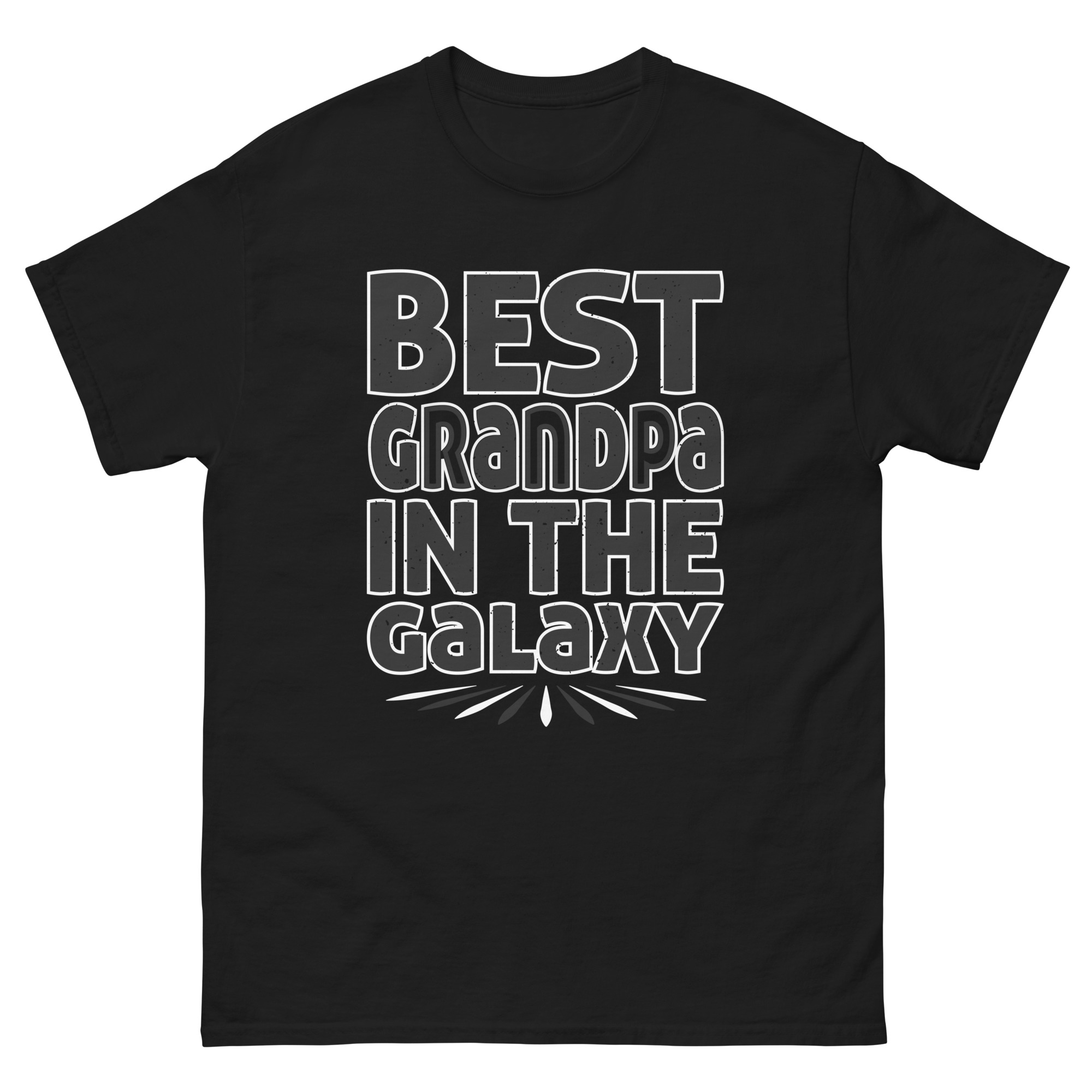 Best Grandpa in the Galaxy shirt gift idea