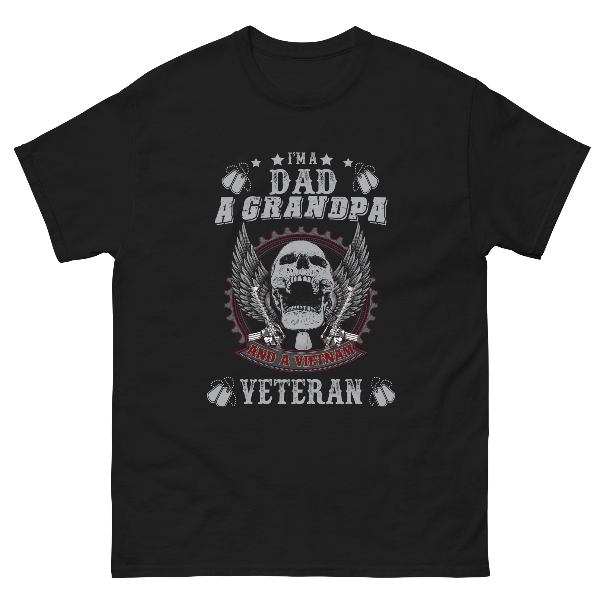 vietnam veteran dad grandpa t shirt