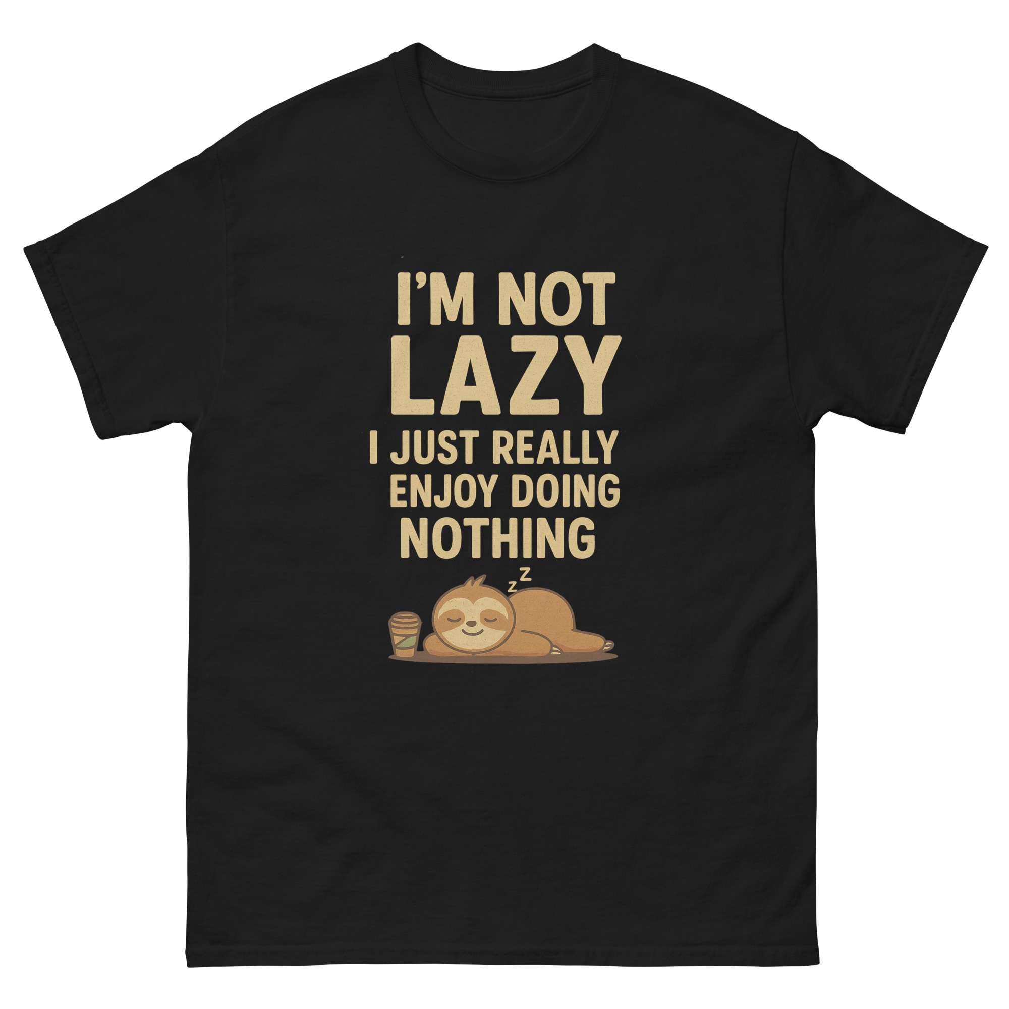 i’m not lazy sloth shirt for national lazy mom’s day