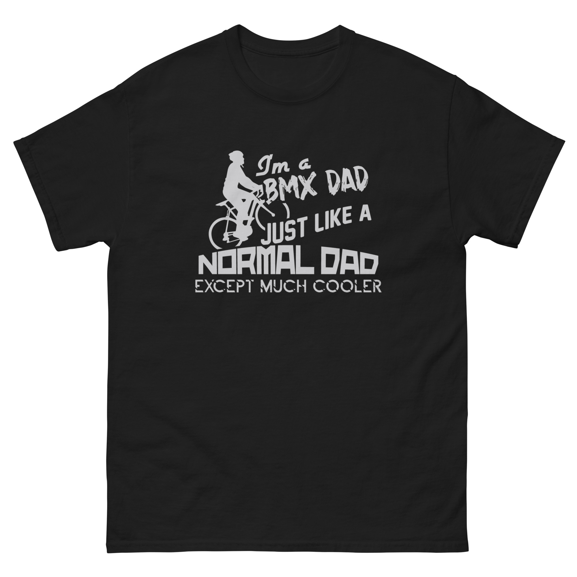 Cool BMX father graphic tee