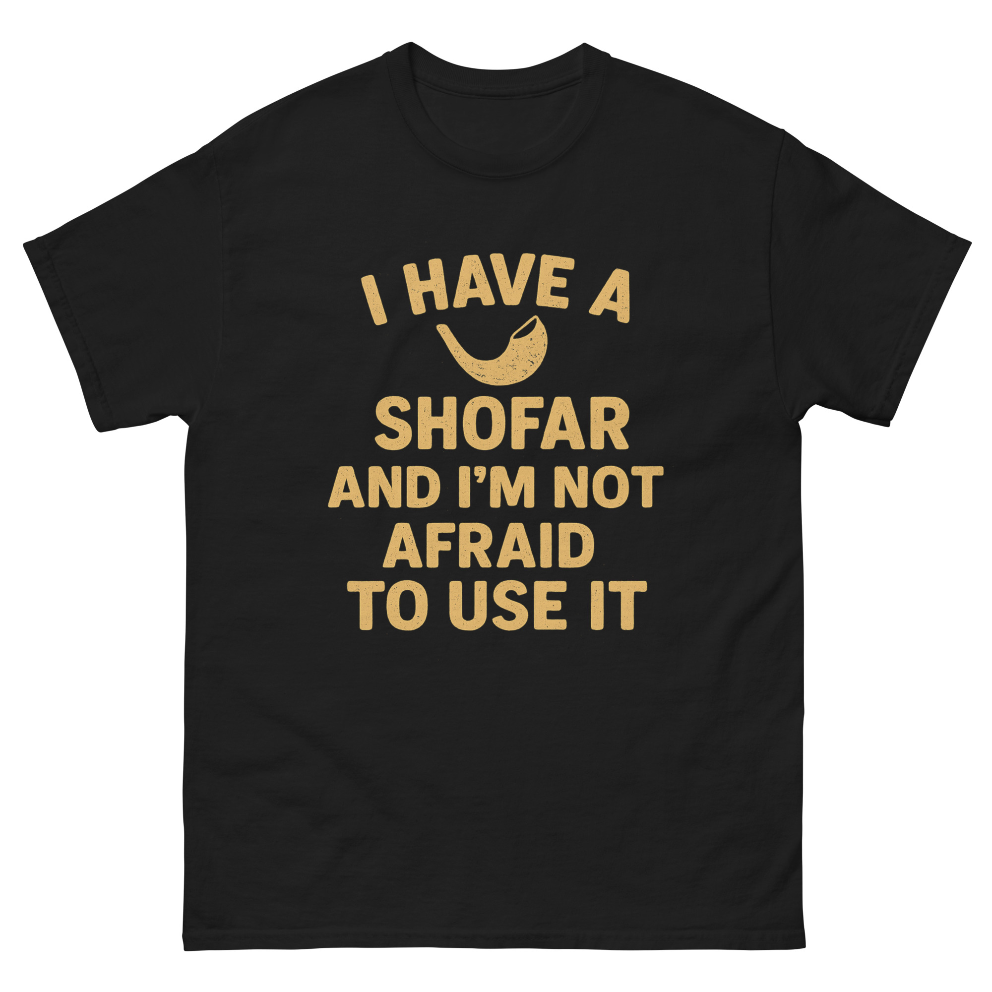 Funny Shofar Jewish Rosh Hashanah T-Shirt Design