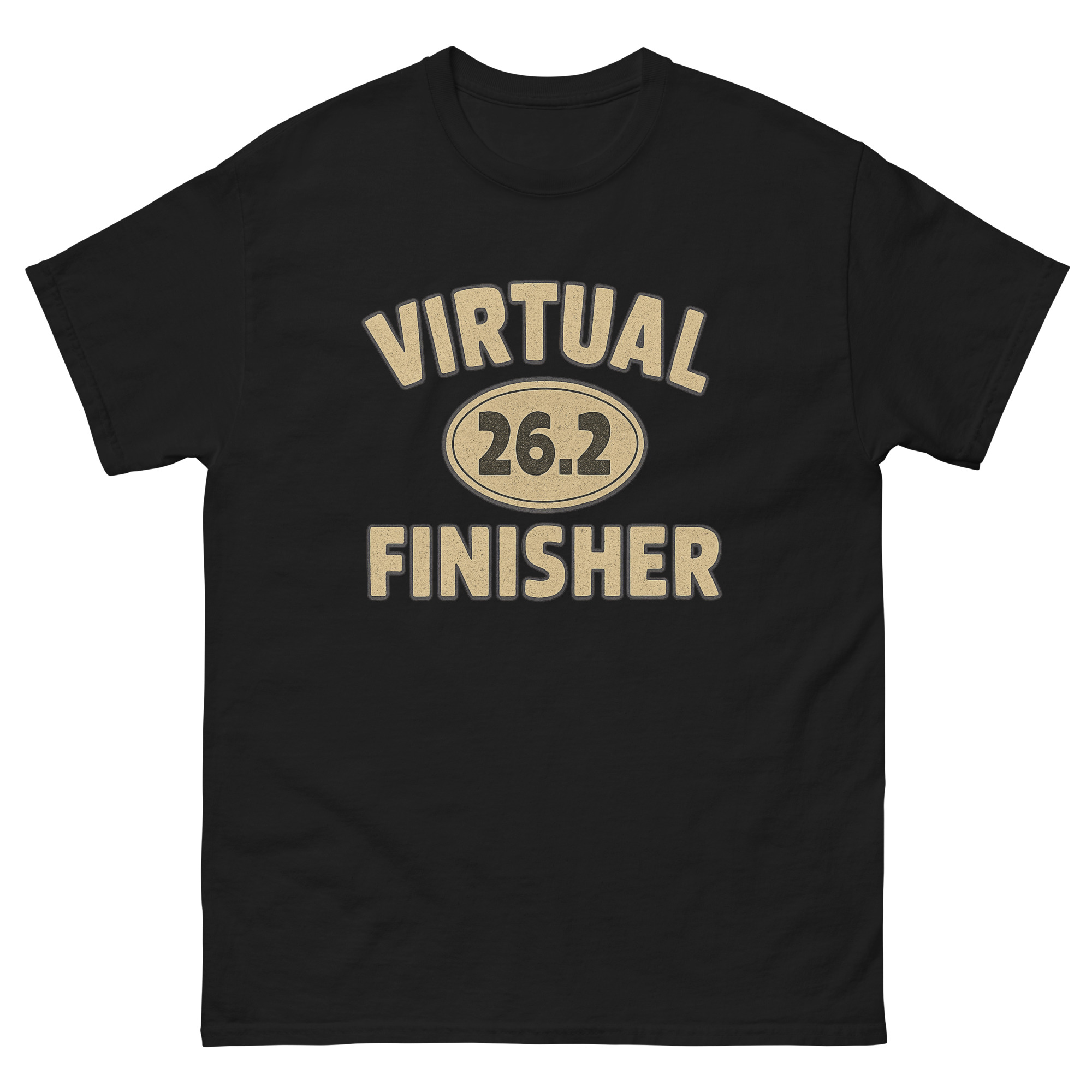 Virtual marathon 26.2 finisher t shirt