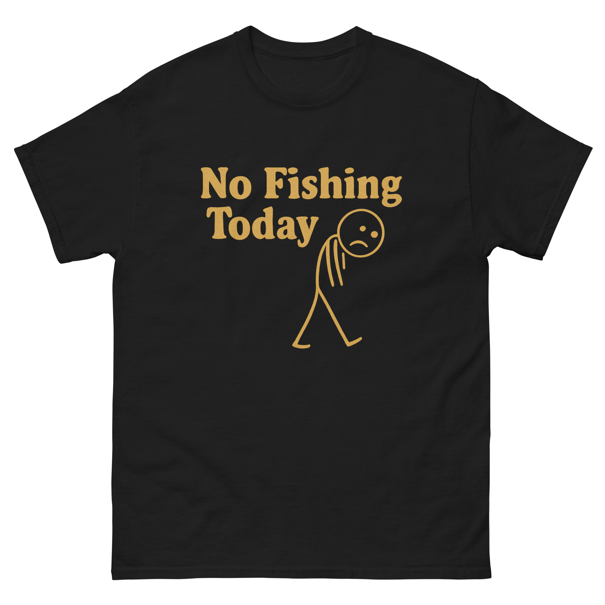 sad stickman fishing shirt