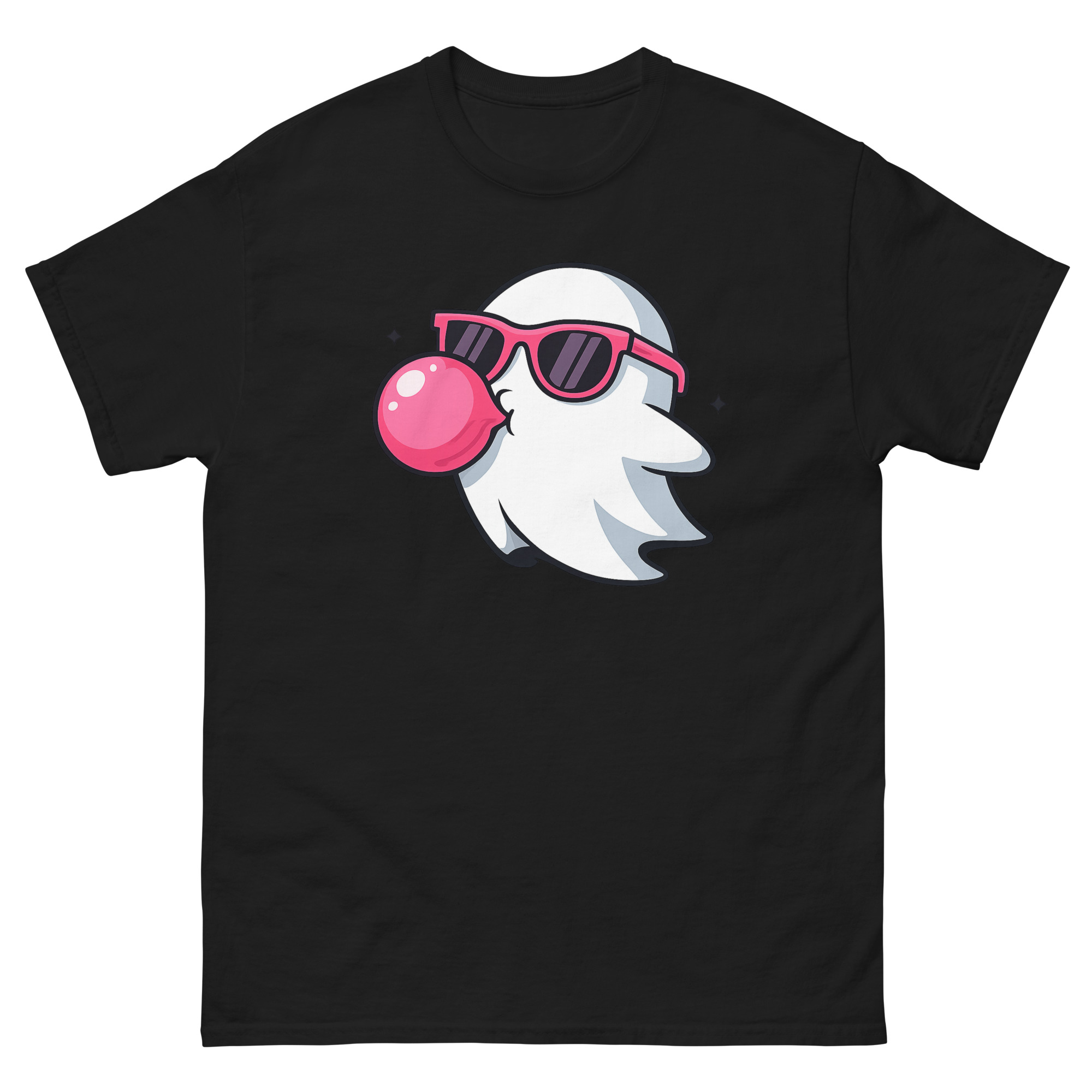 bubble gum ghost halloween shirt