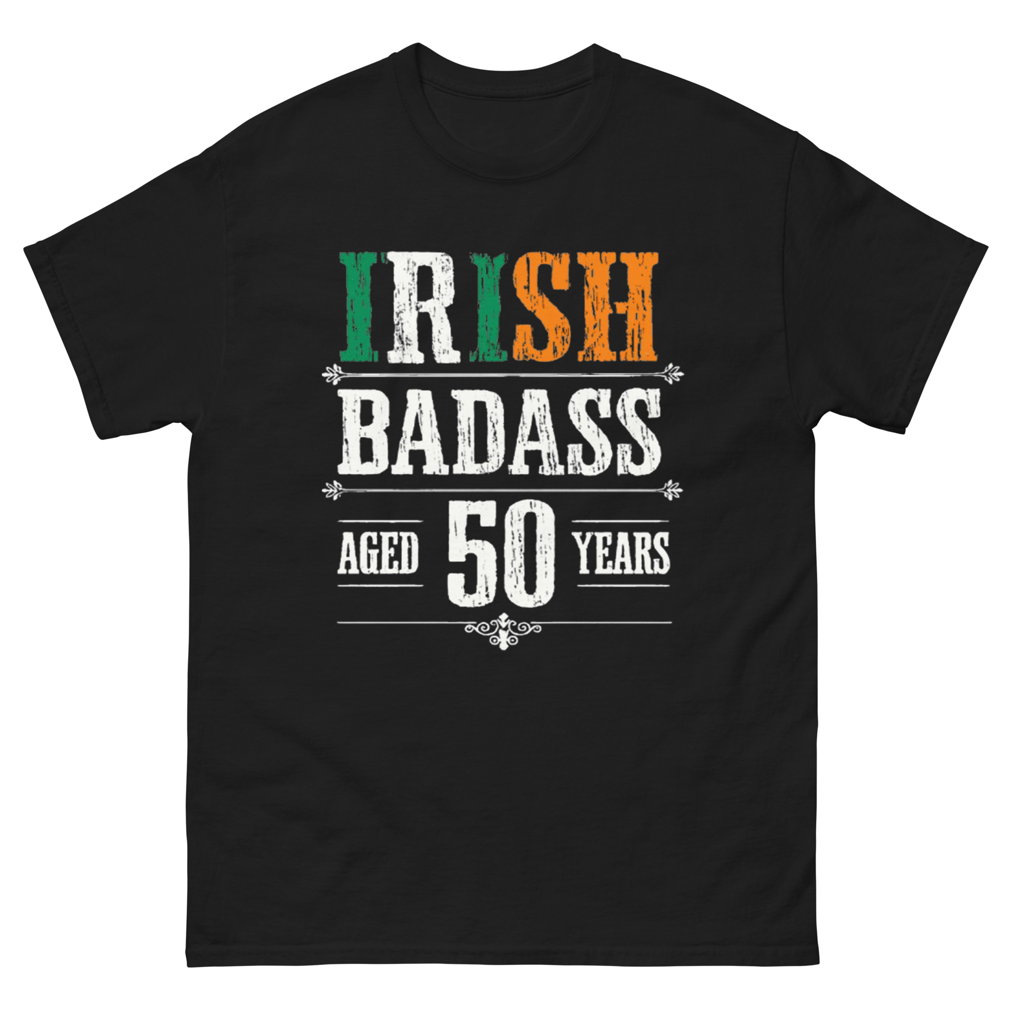 Irish 50th birthday gift tee for men