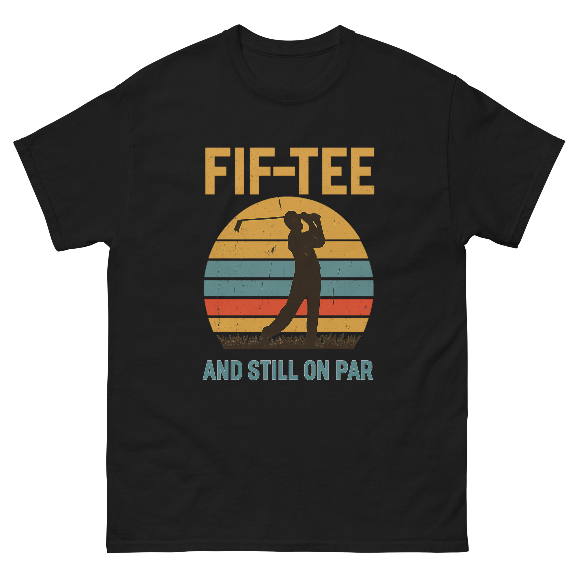 funny birthday shirt for golfers turning 50