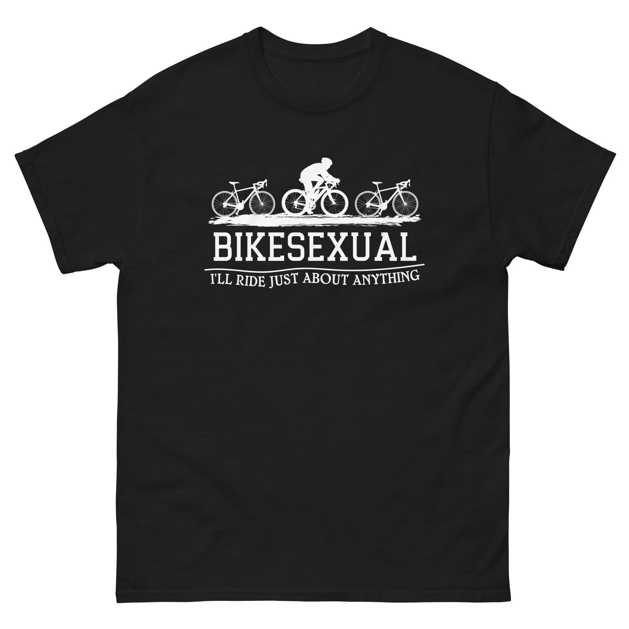 Bikesexual funny cycling shirt
