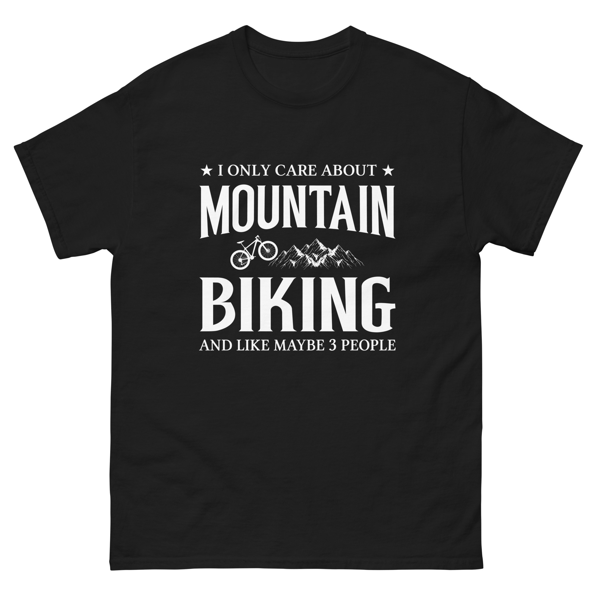 Funny mountain biking shirt