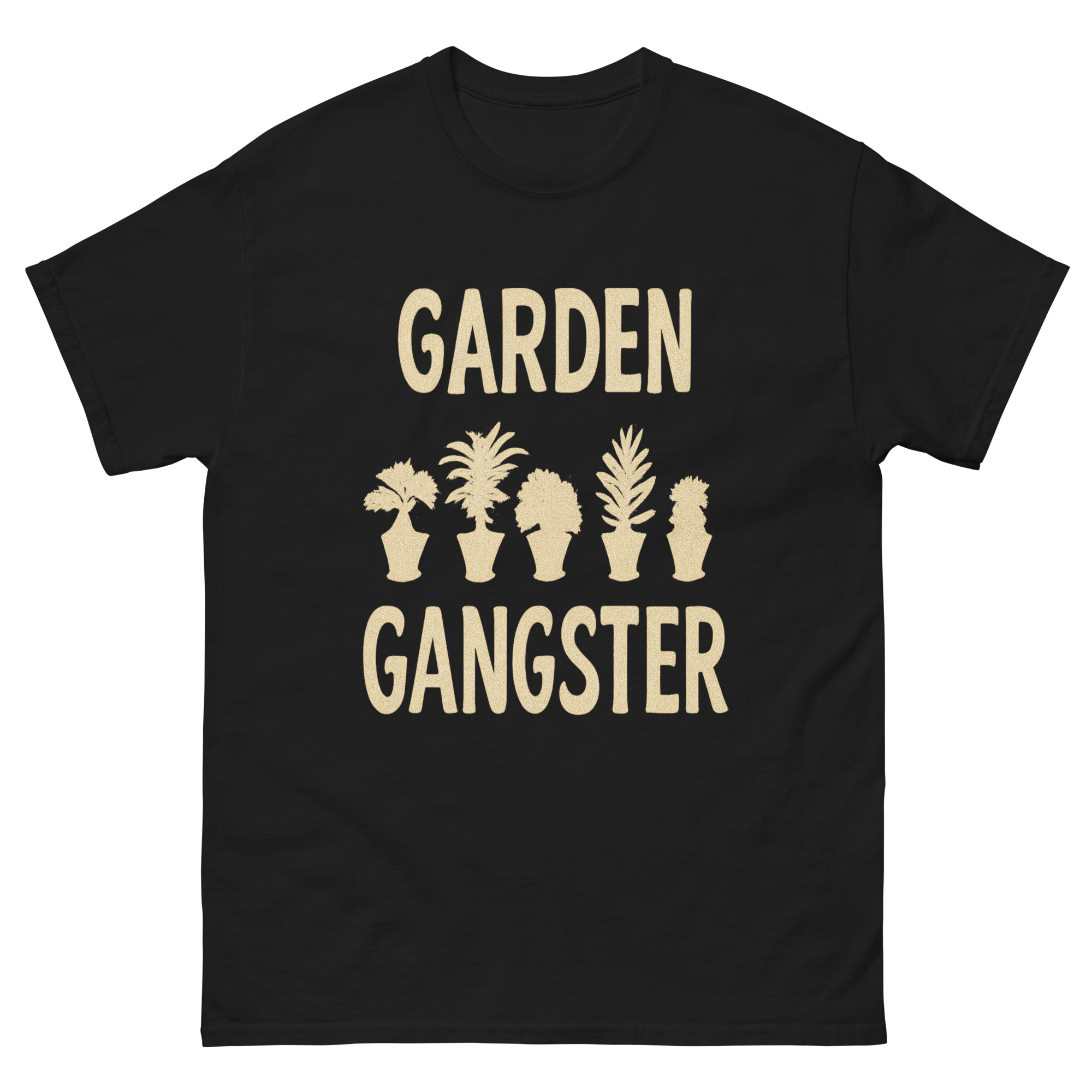 garden gangster funny gardening shirt