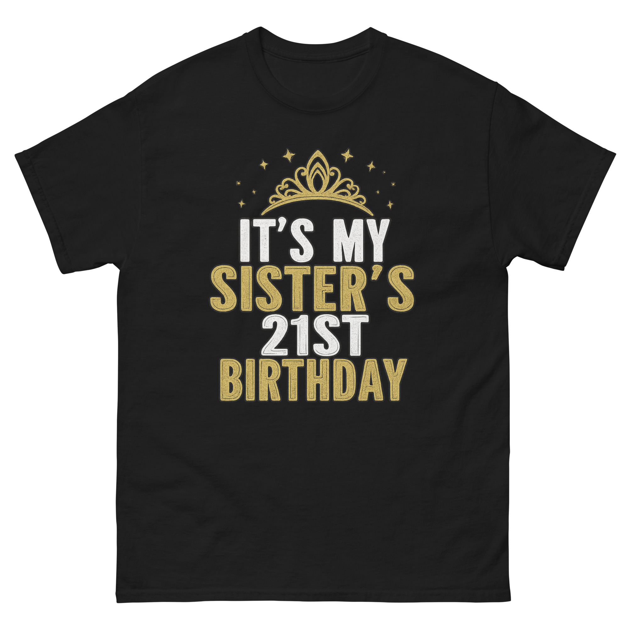 sister 21st birthday t shirt family celebration