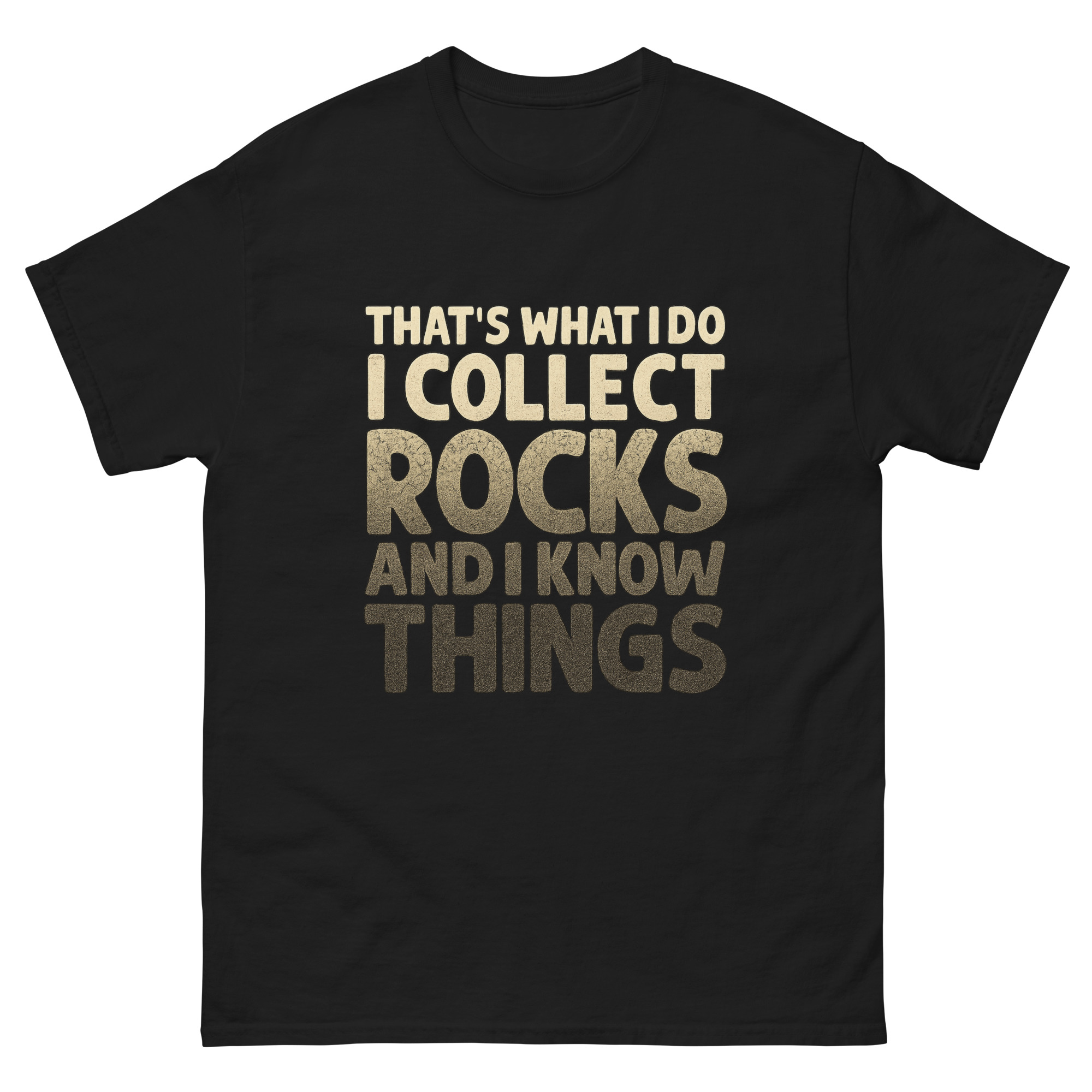 funny rock collector geology tee