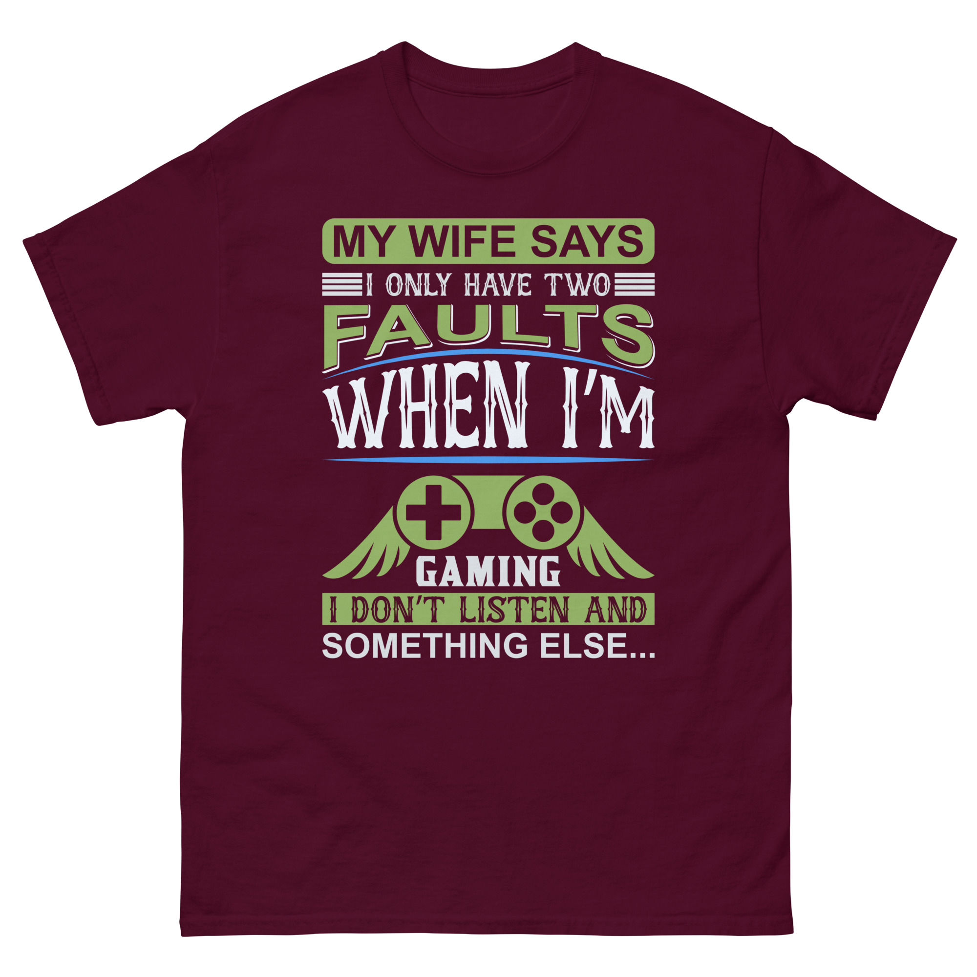 unisex-classic-tee-maroon-front-689f37803350a.jpg