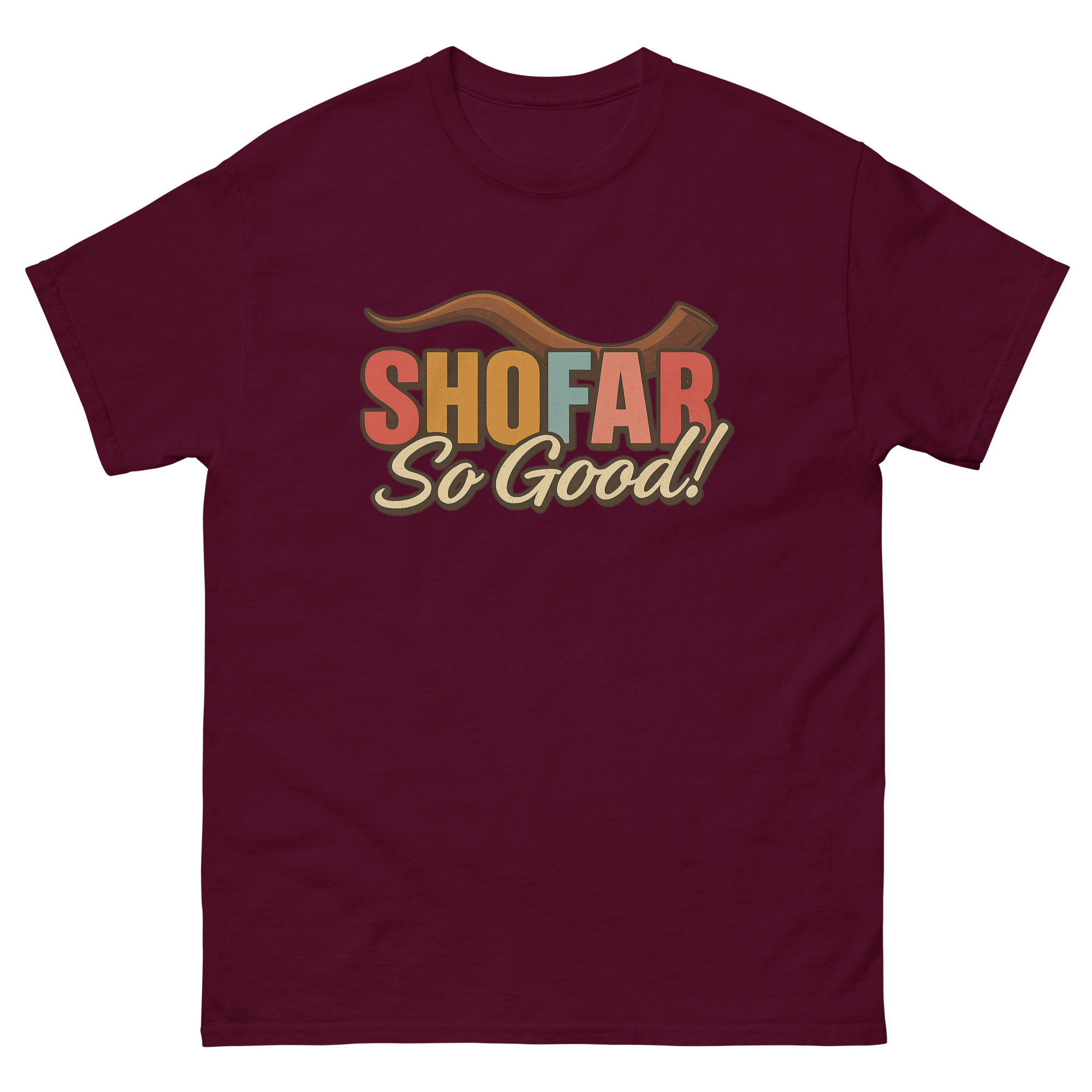 unisex-classic-tee-maroon-front-68a07f30ef0ae.jpg
