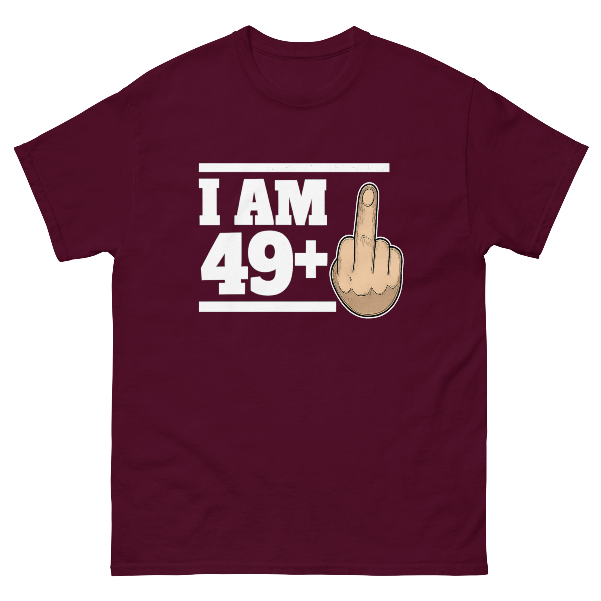 unisex-classic-tee-maroon-front-68a6fd5373f71.jpg
