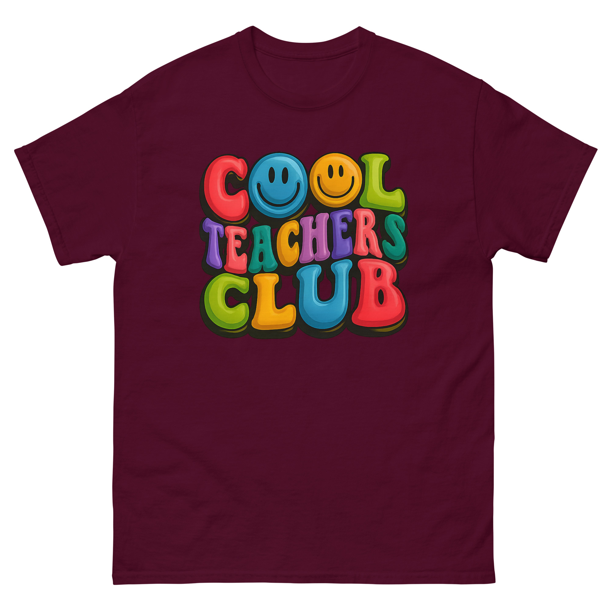 unisex-classic-tee-maroon-front-68ae6732b19c0.jpg
