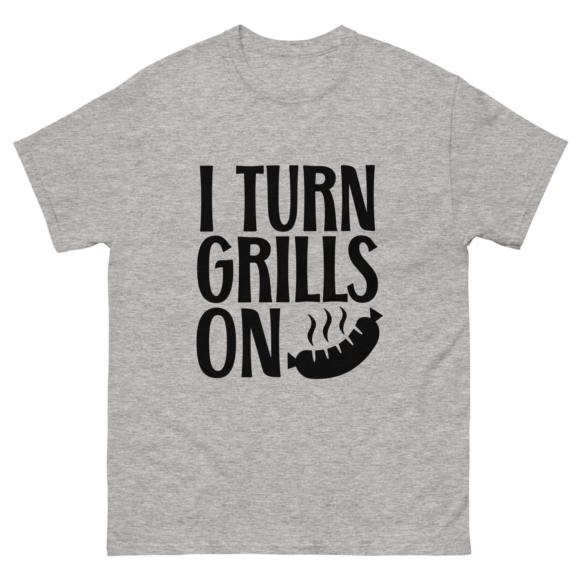 I turn grills on shirt design
