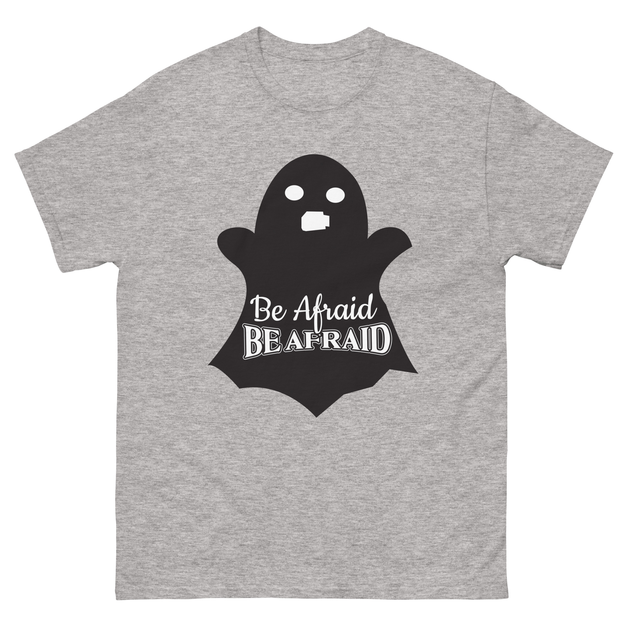 be afraid ghost halloween shirt