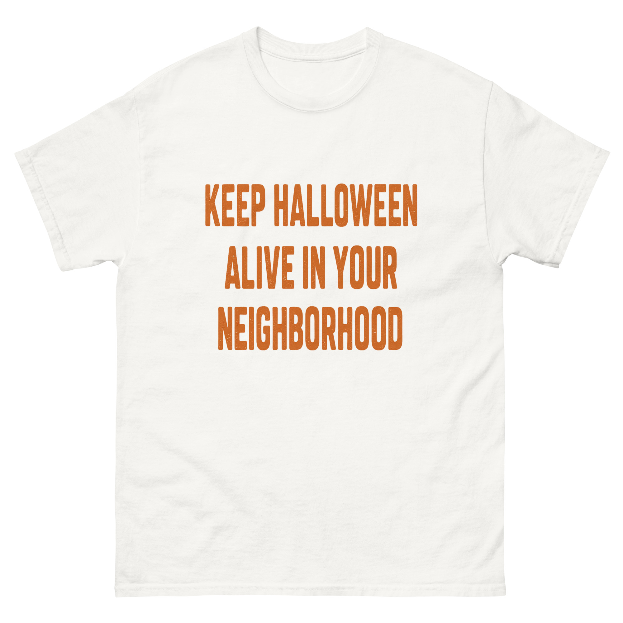 halloween community participation tee