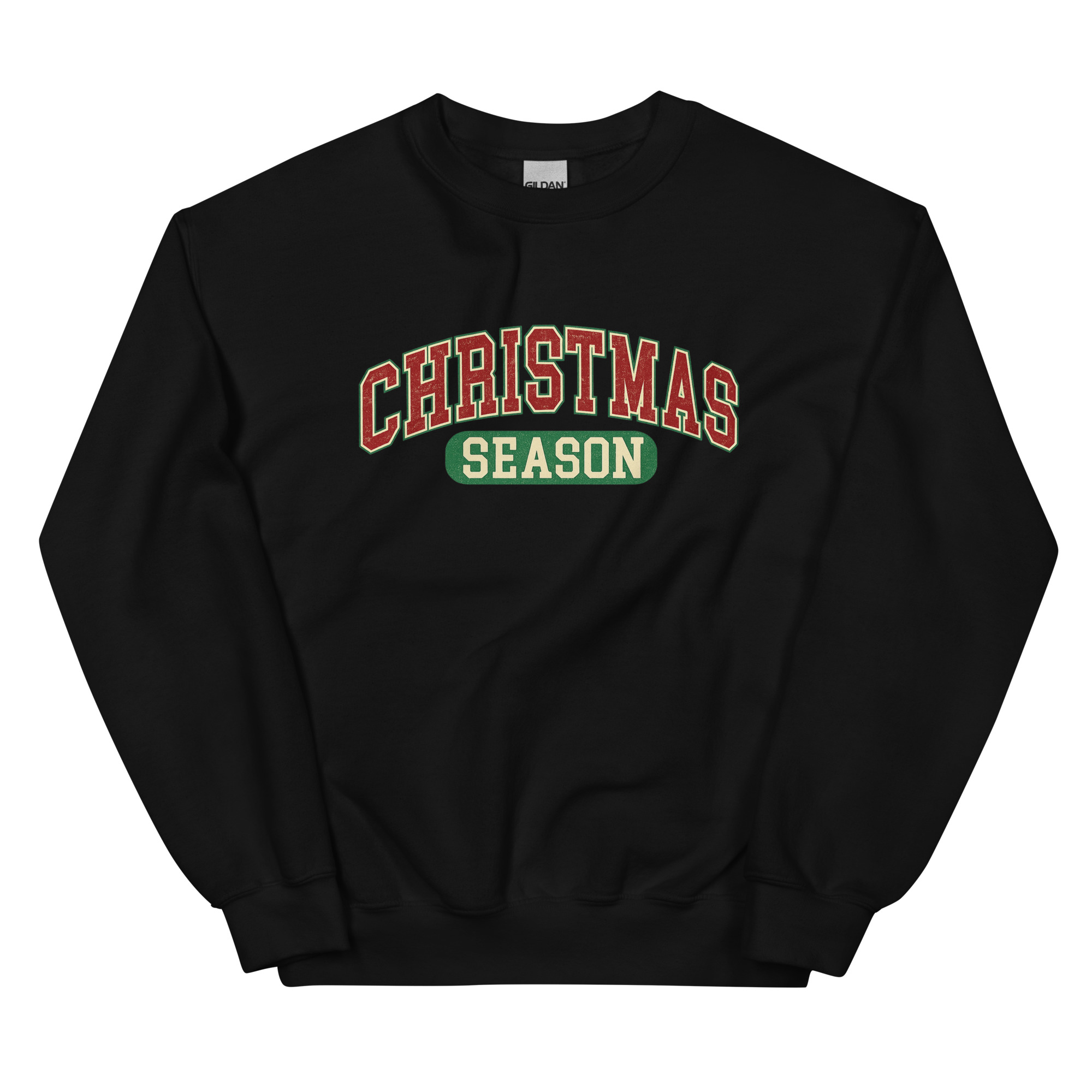 minimalist christmas season sweatshirt unisex