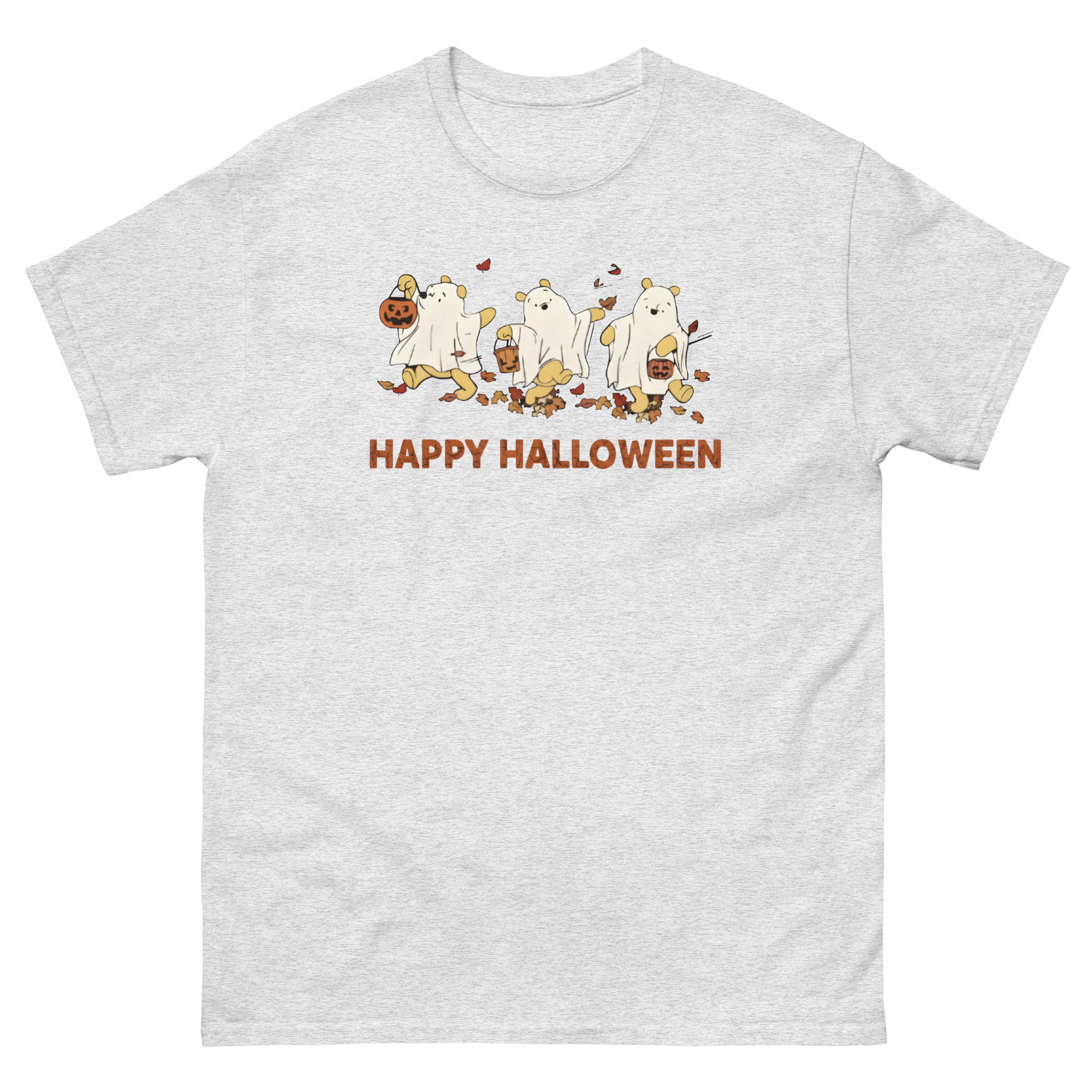 ghost bear halloween shirt with cute spooky bear design