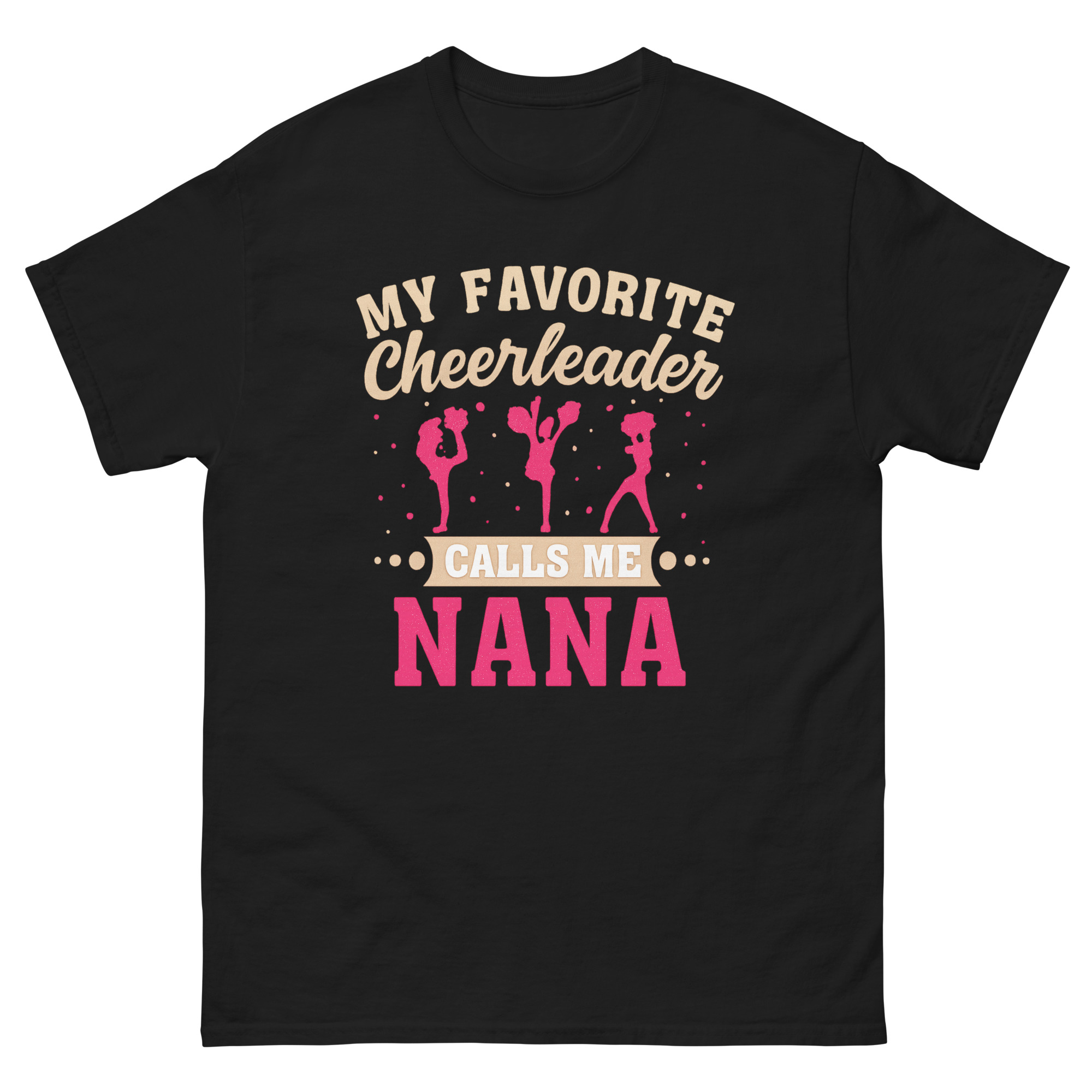 Proud nana cheer shirt for game day support