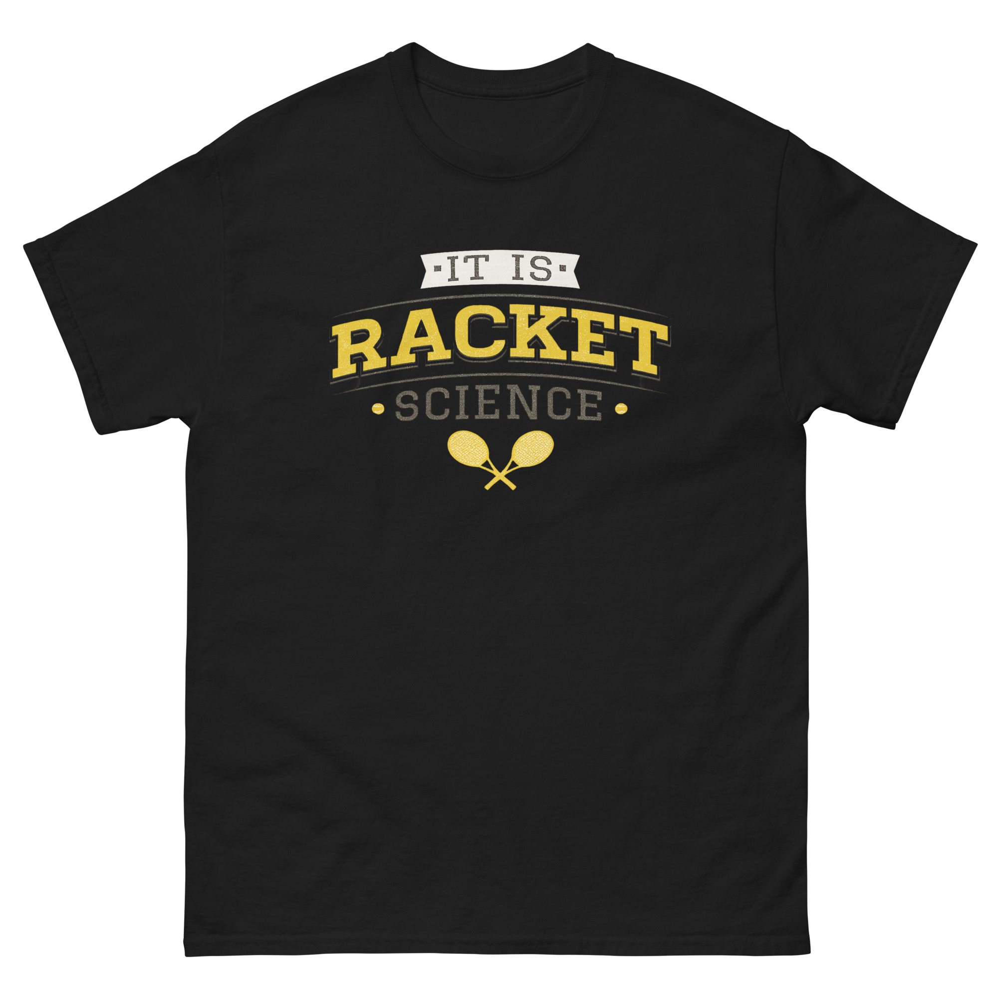 funny tennis racket science shirt gift