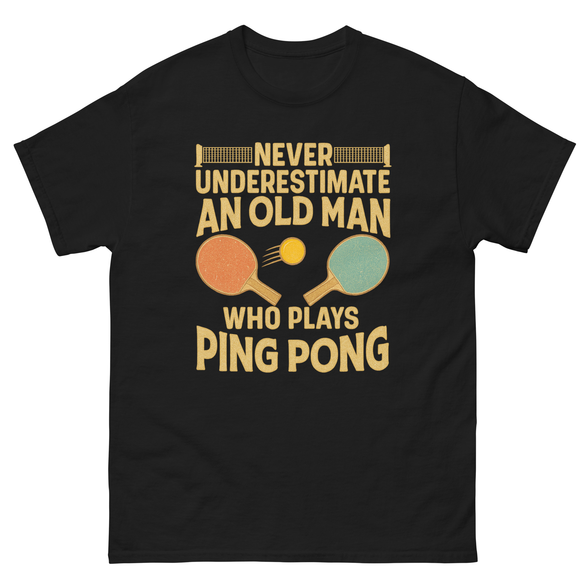 funny ping pong shirt gift for men