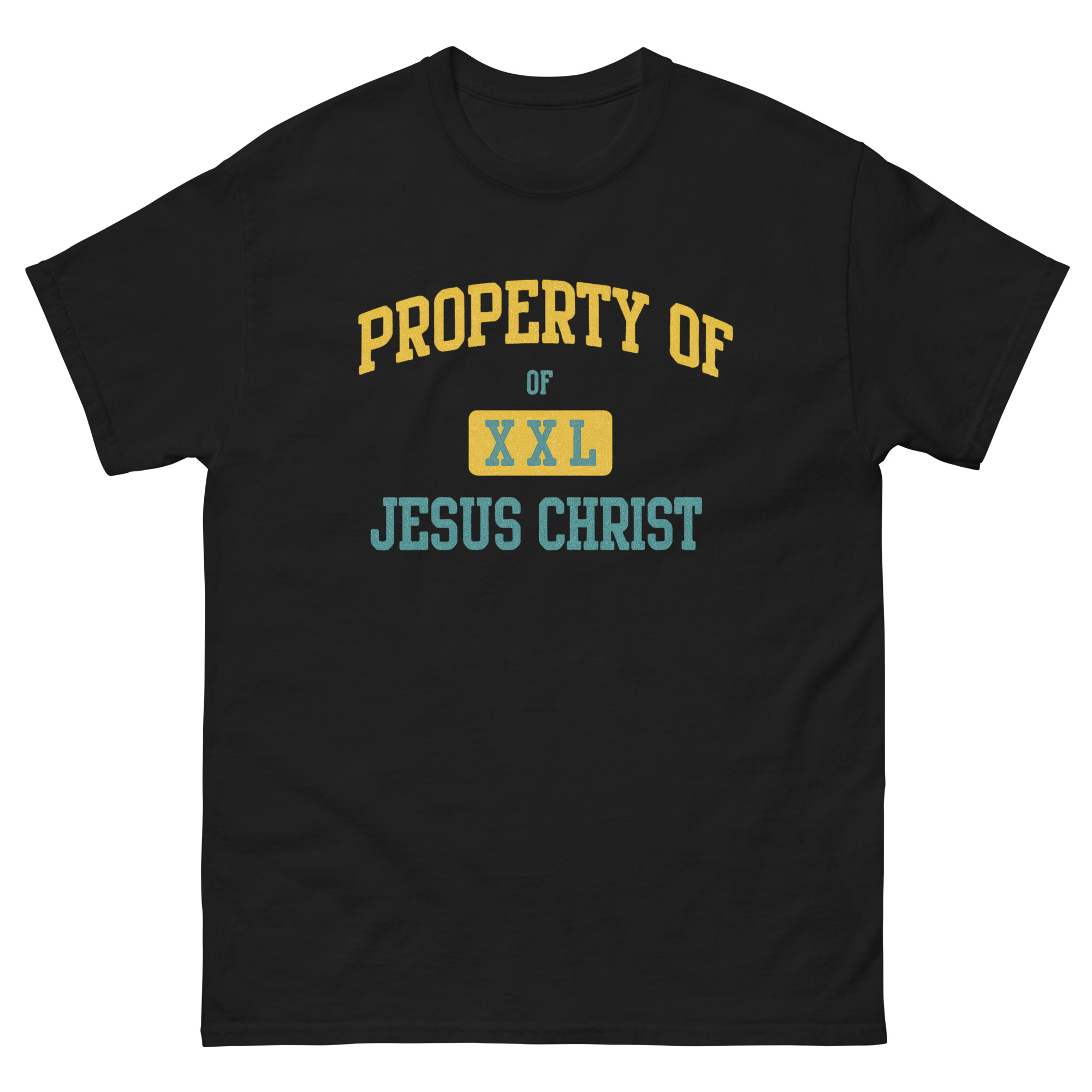 property of jesus christ t shirt christian faith graphic
