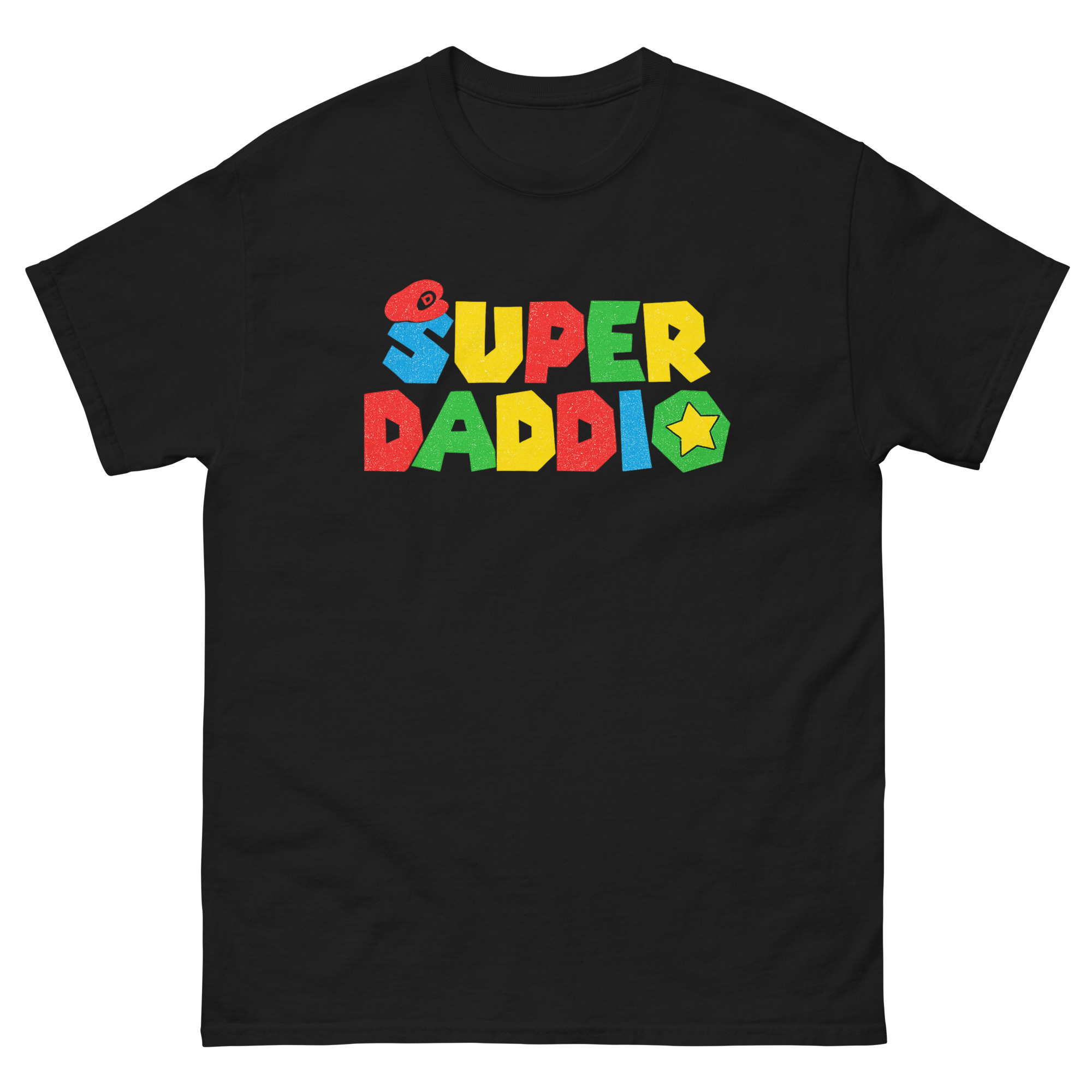 Super Daddio Shirt – Funny Gamer Dad Father’s Day T-Shirt Gift